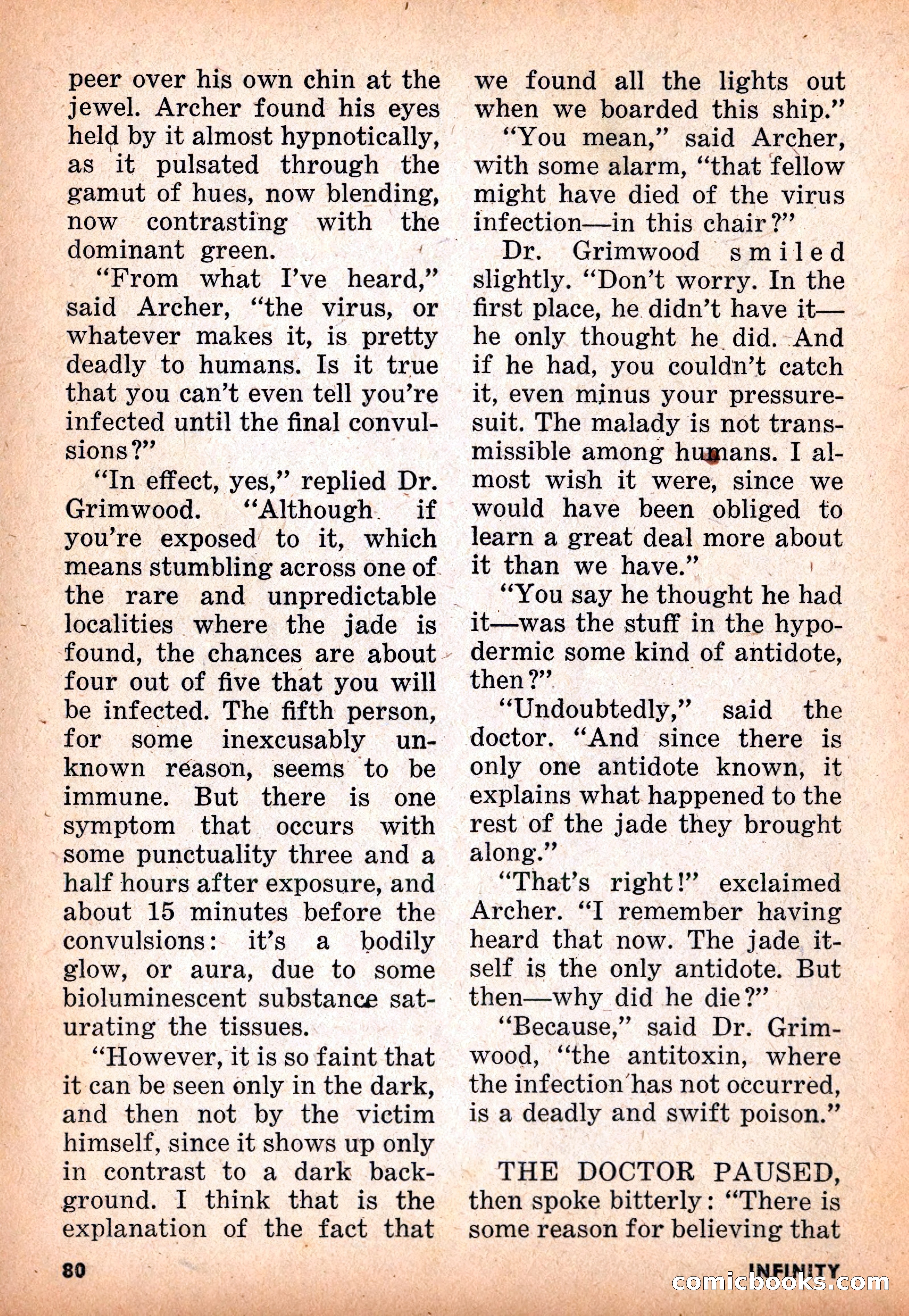 Infinity Science Fiction, November 1955 — page 80 of 132