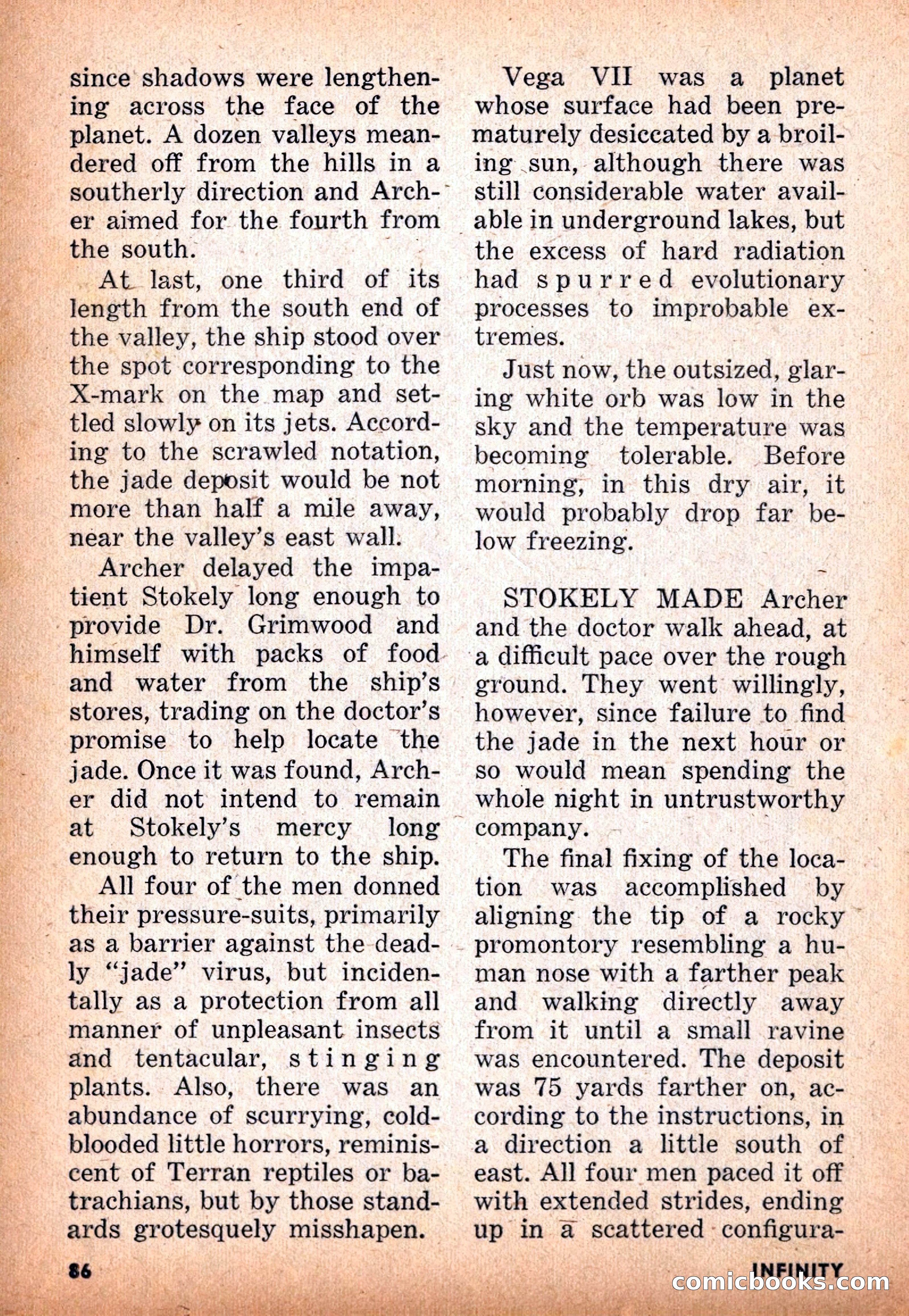 Infinity Science Fiction, November 1955 — page 86 of 132