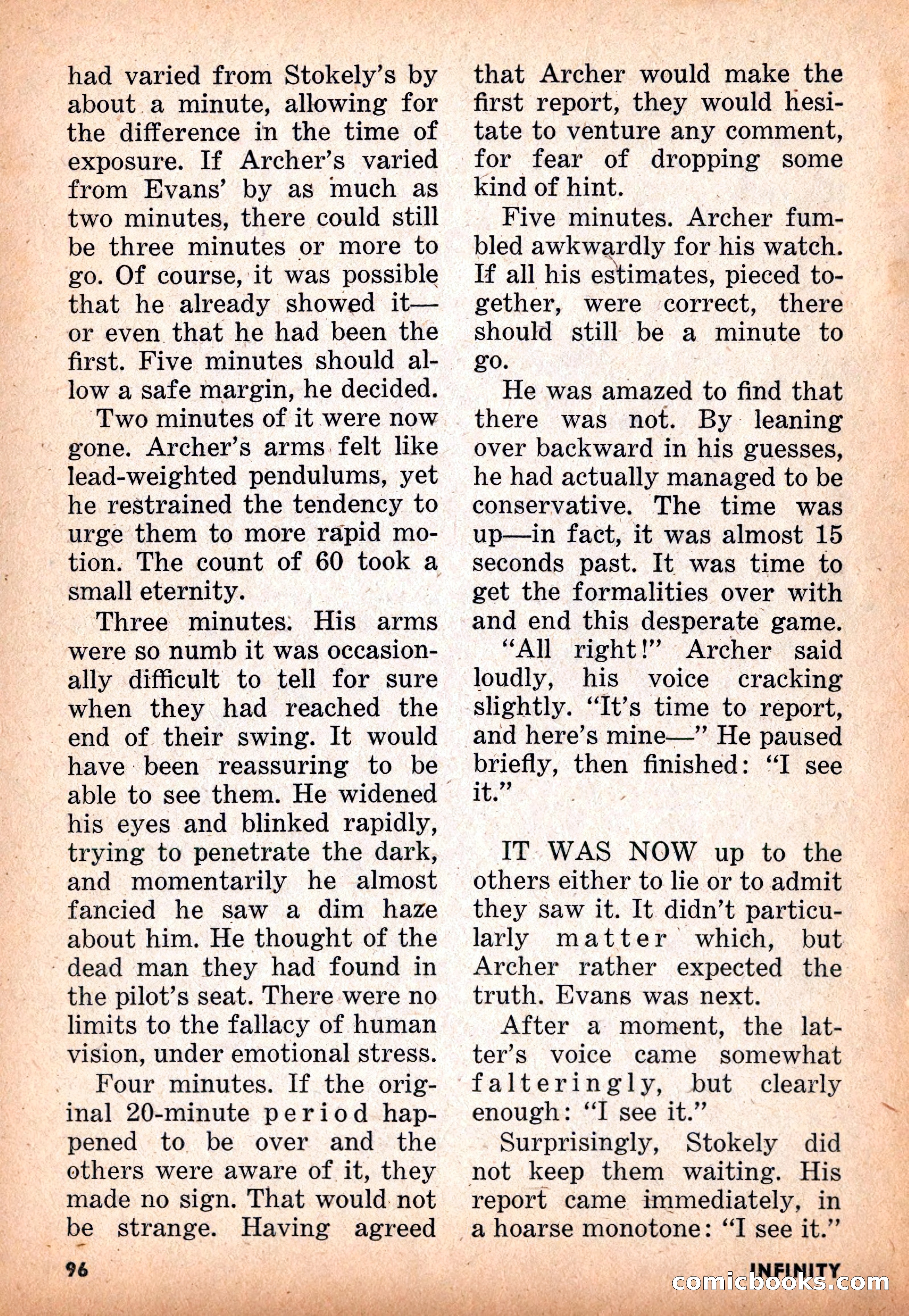 Infinity Science Fiction, November 1955 — page 96 of 132