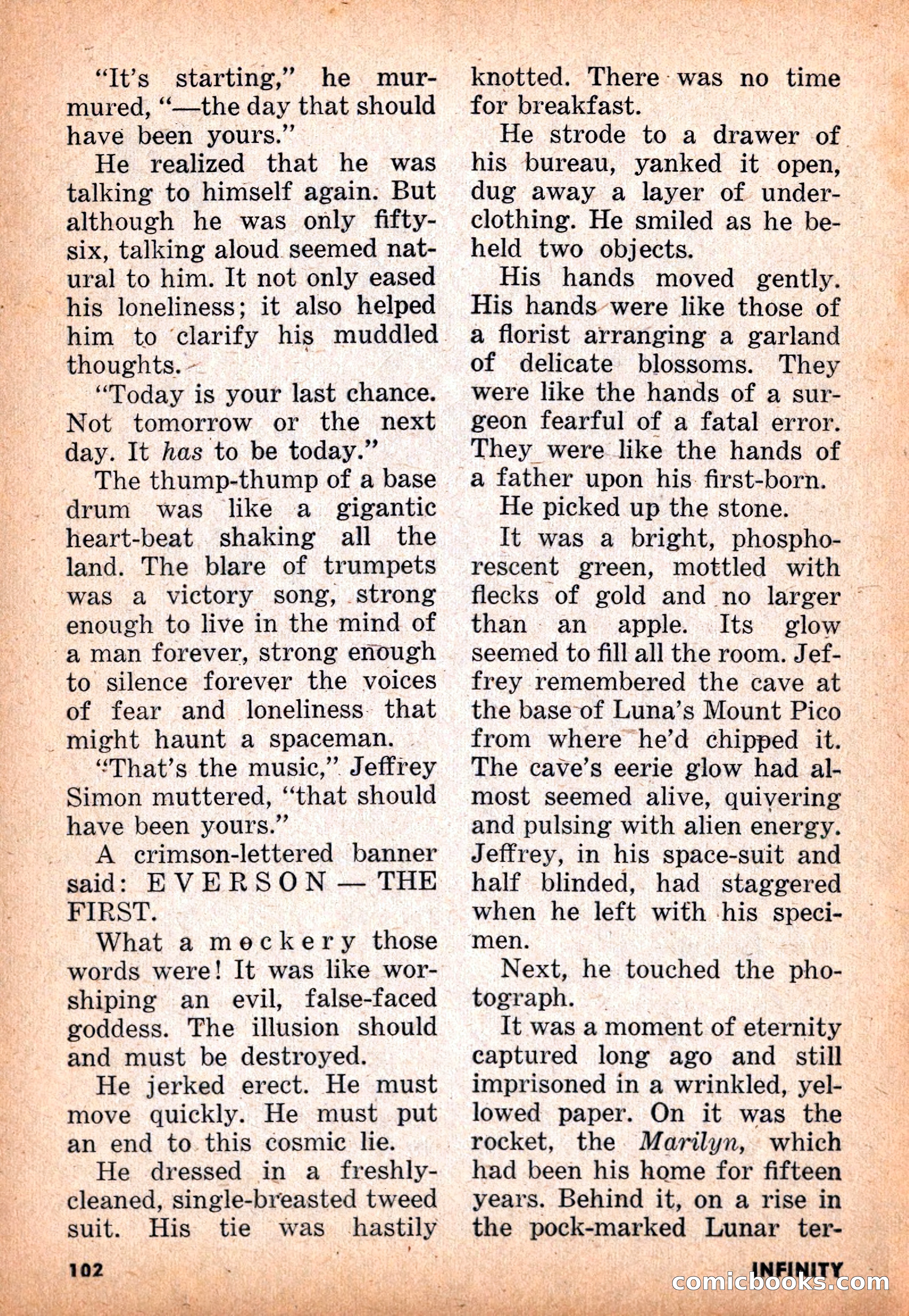 Infinity Science Fiction, November 1955 — page 102 of 132
