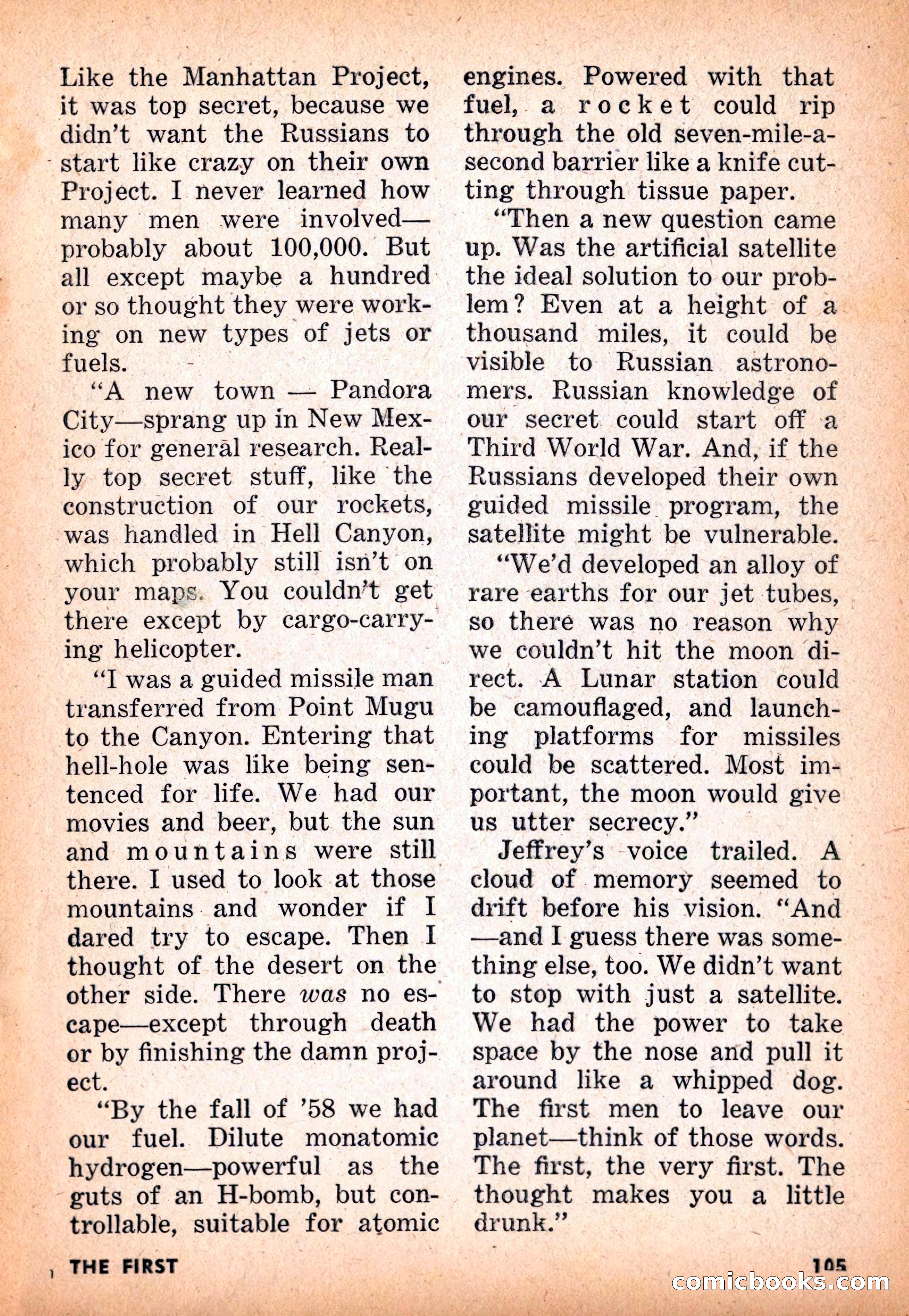 Infinity Science Fiction, November 1955 — page 105 of 132