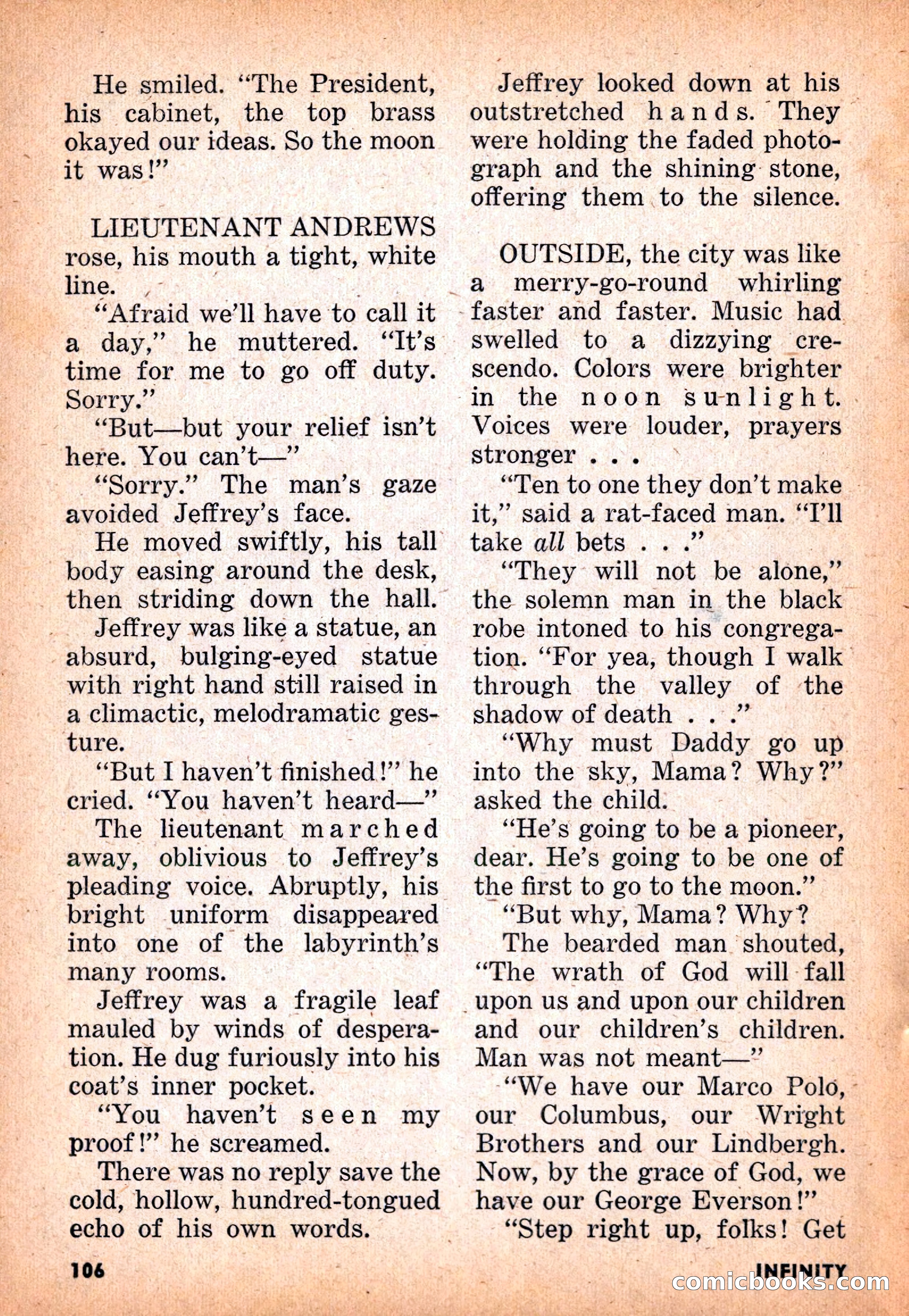 Infinity Science Fiction, November 1955 — page 106 of 132