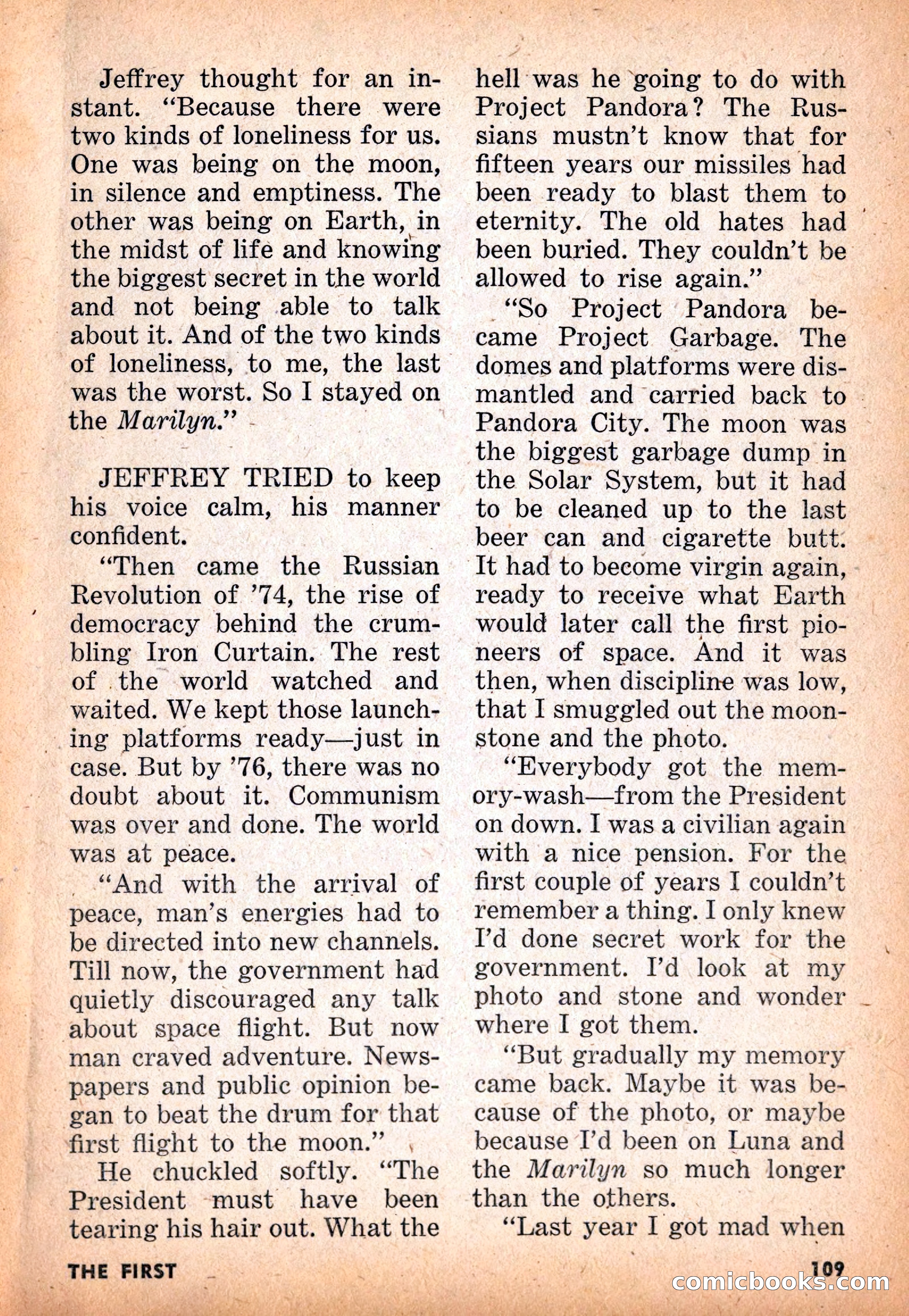 Infinity Science Fiction, November 1955 — page 109 of 132