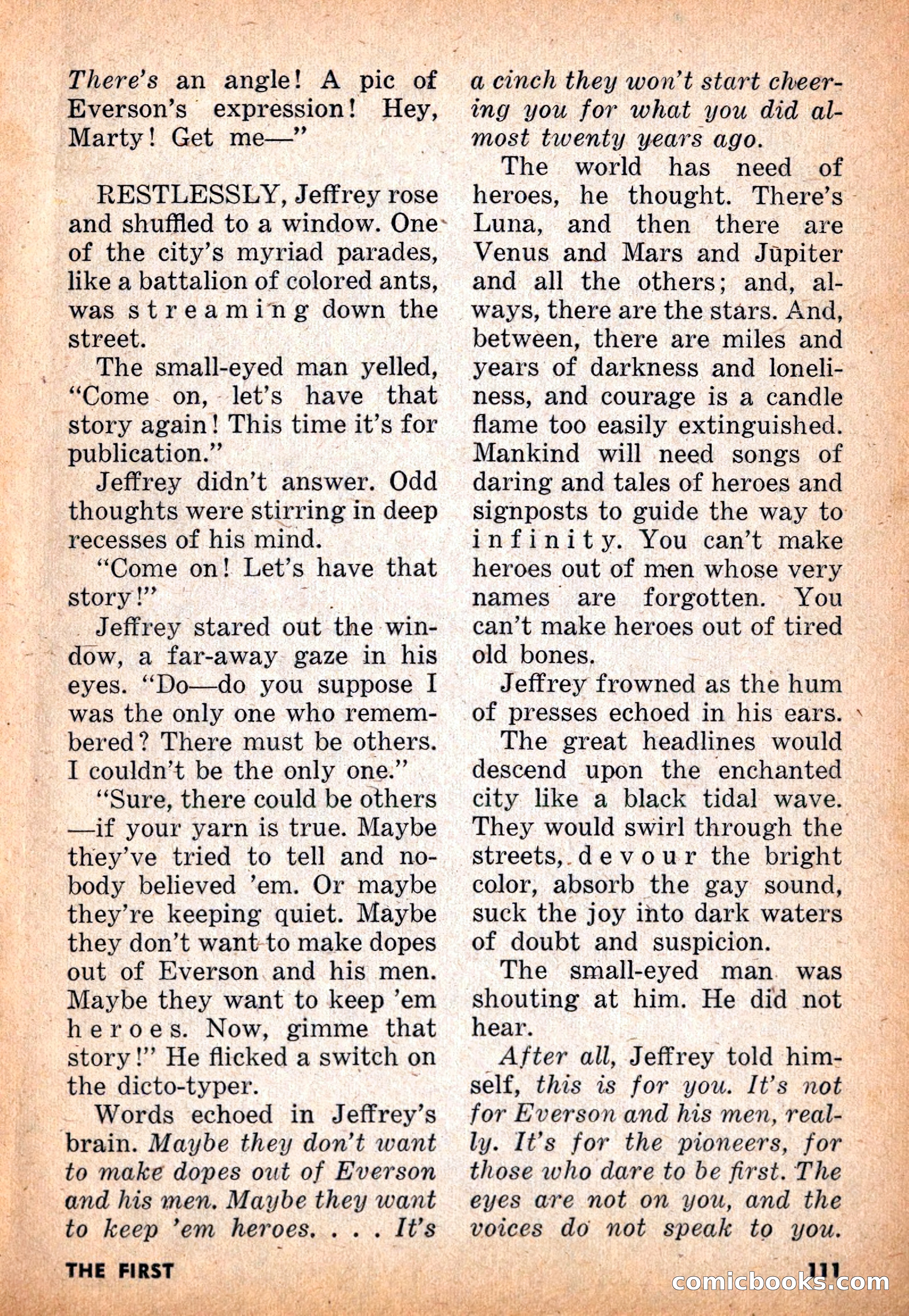 Infinity Science Fiction, November 1955 — page 111 of 132