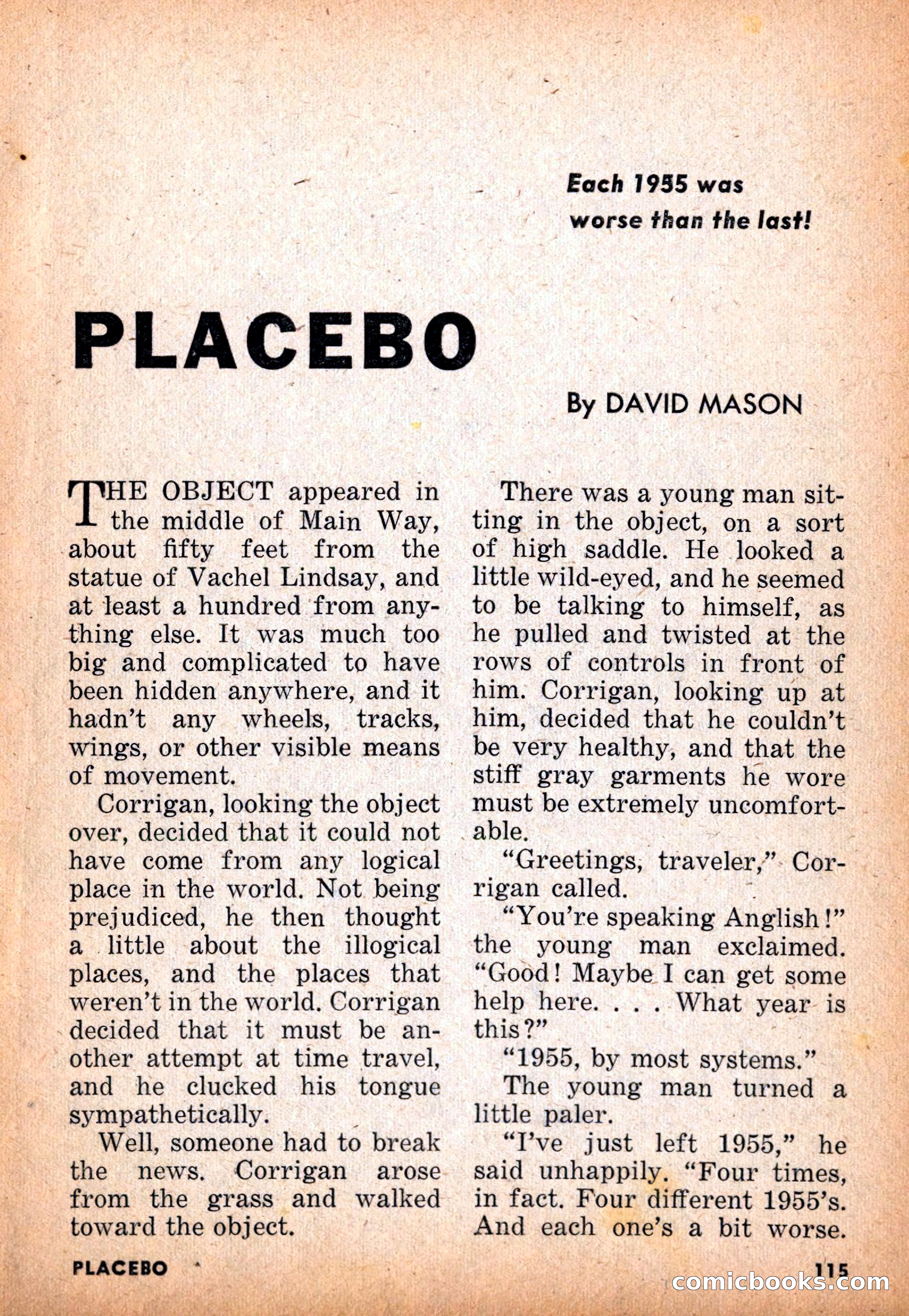 Infinity Science Fiction, November 1955 — page 115 of 132