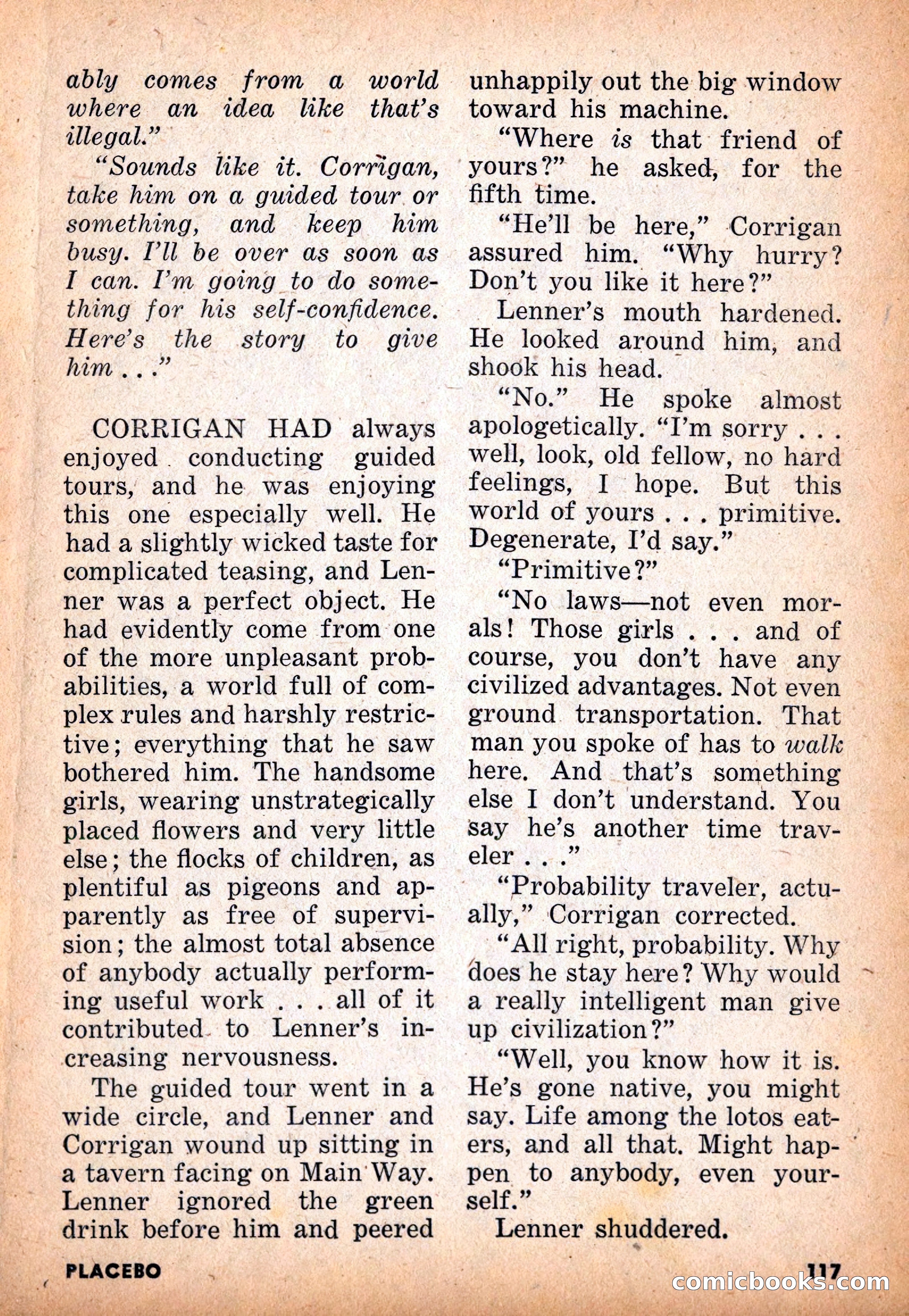 Infinity Science Fiction, November 1955 — page 117 of 132