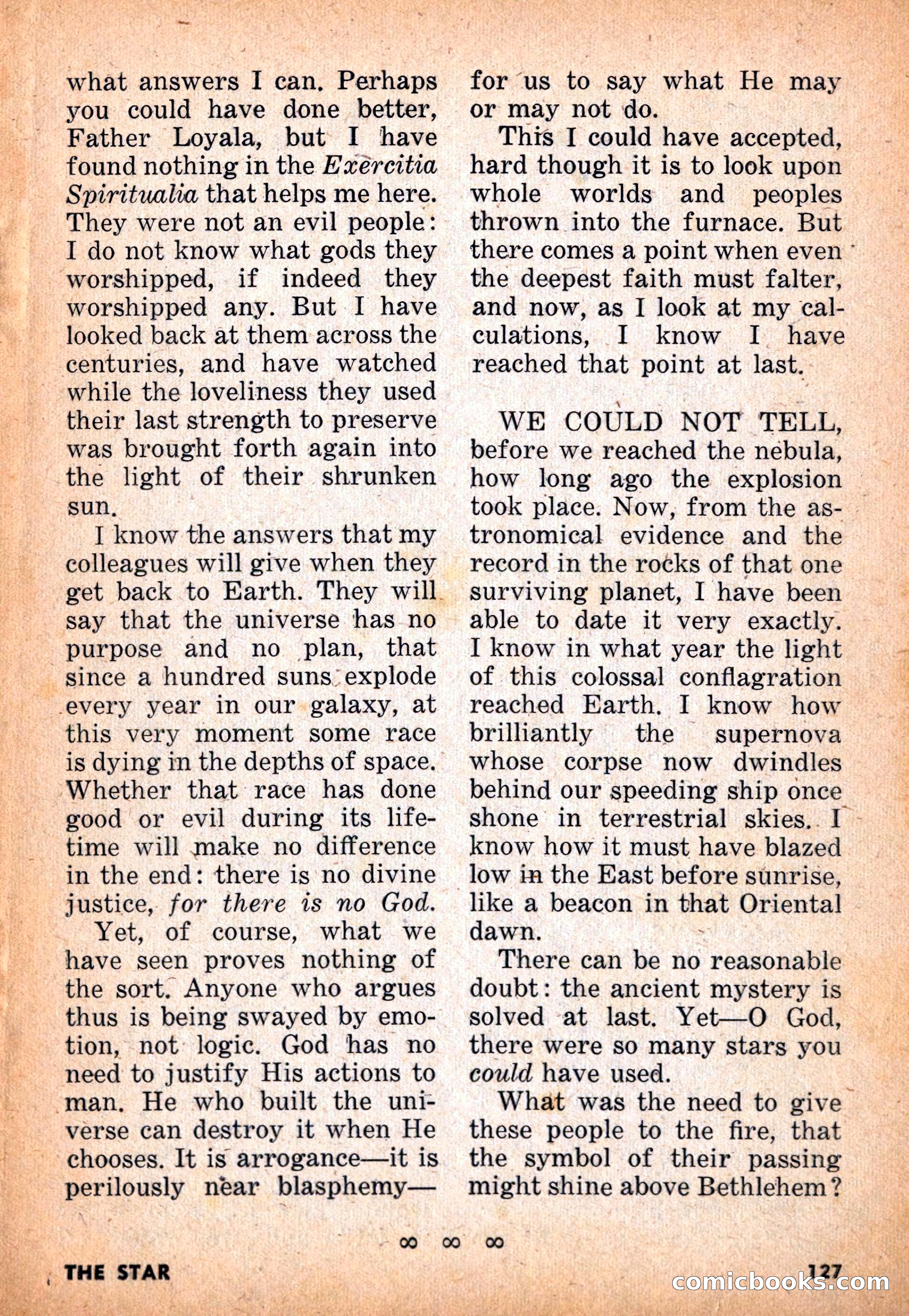 Infinity Science Fiction, November 1955 — page 127 of 132