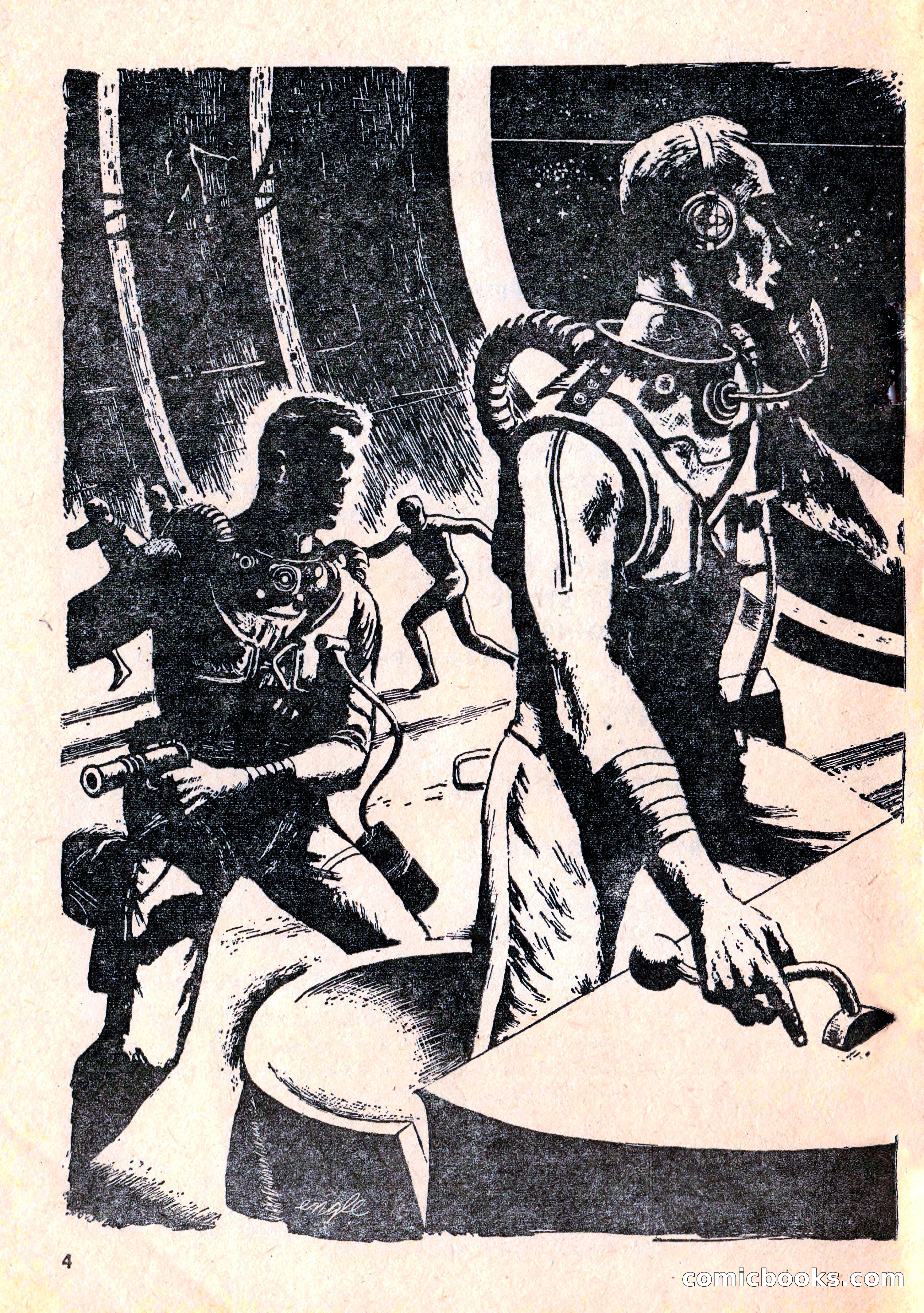 Infinity Science Fiction, February 1956 — page 4 of 132