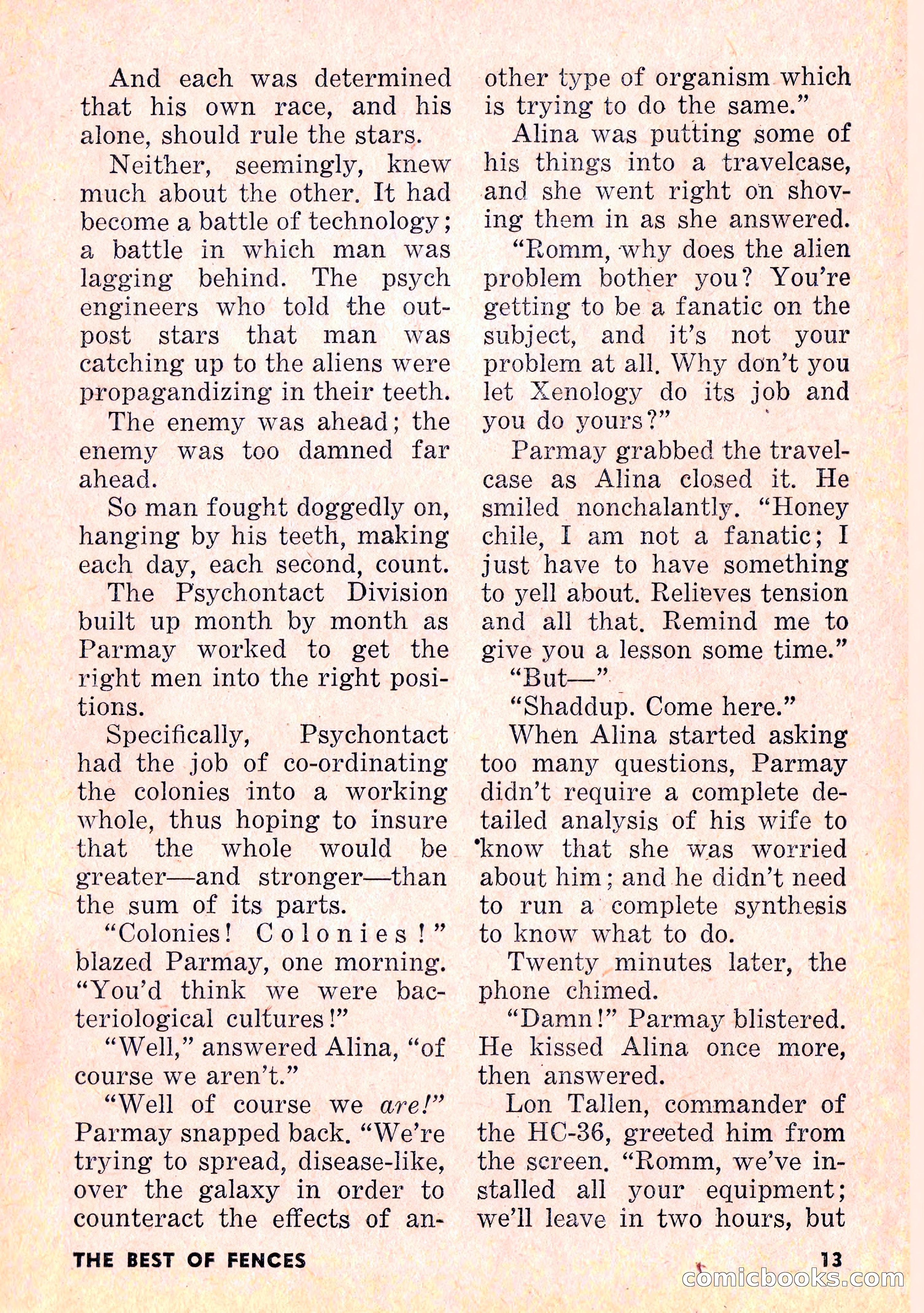 Infinity Science Fiction, February 1956 — page 13 of 132