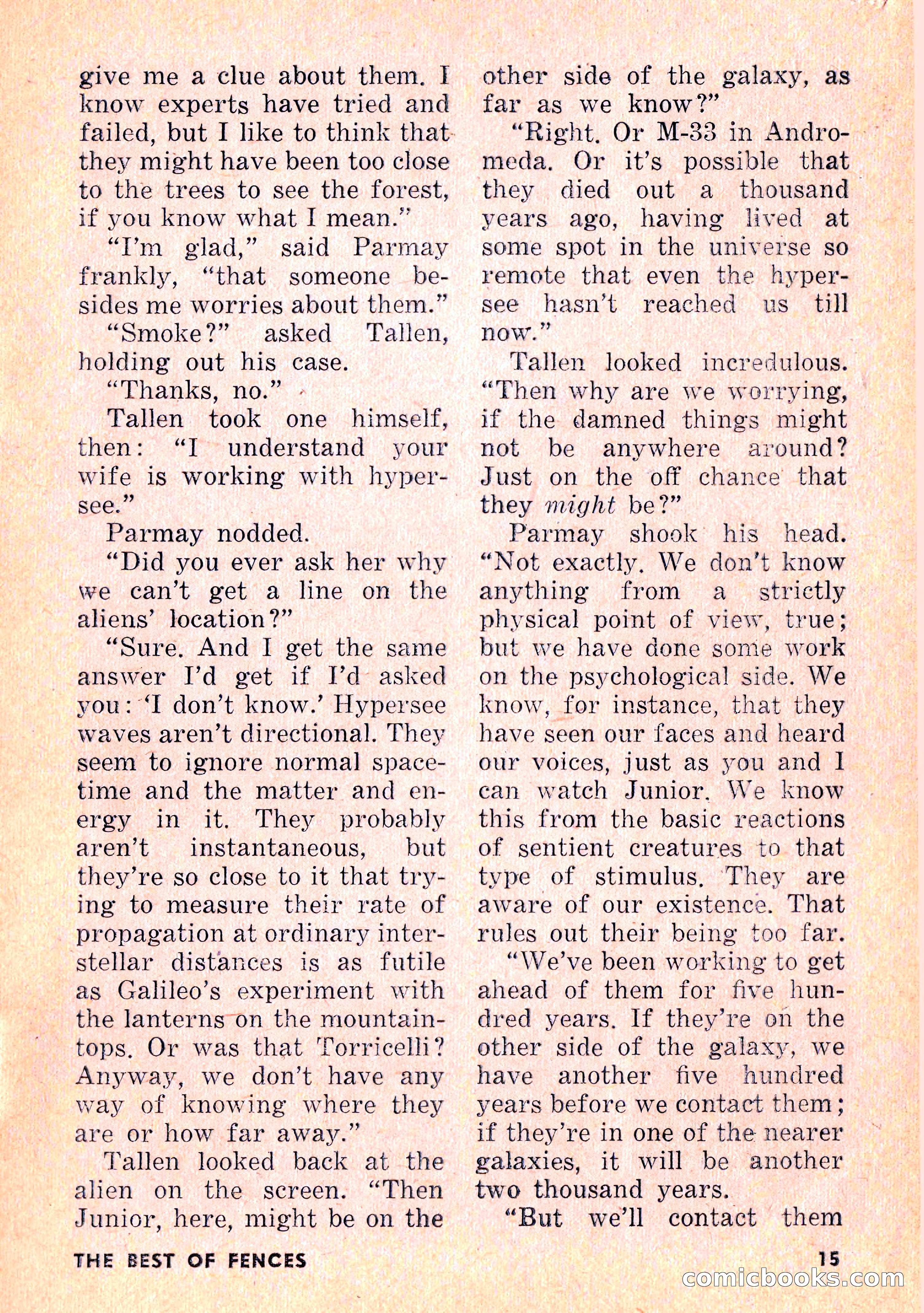 Infinity Science Fiction, February 1956 — page 15 of 132