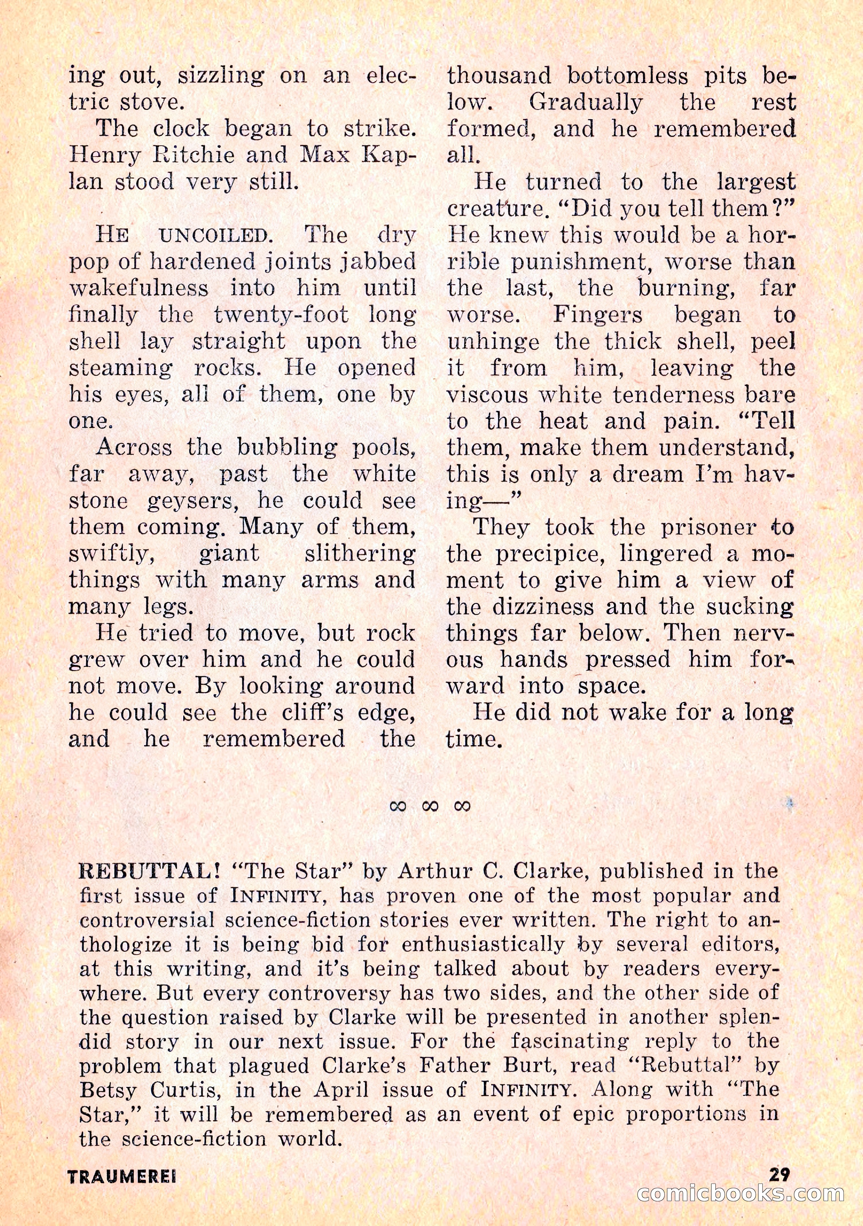 Infinity Science Fiction, February 1956 — page 29 of 132