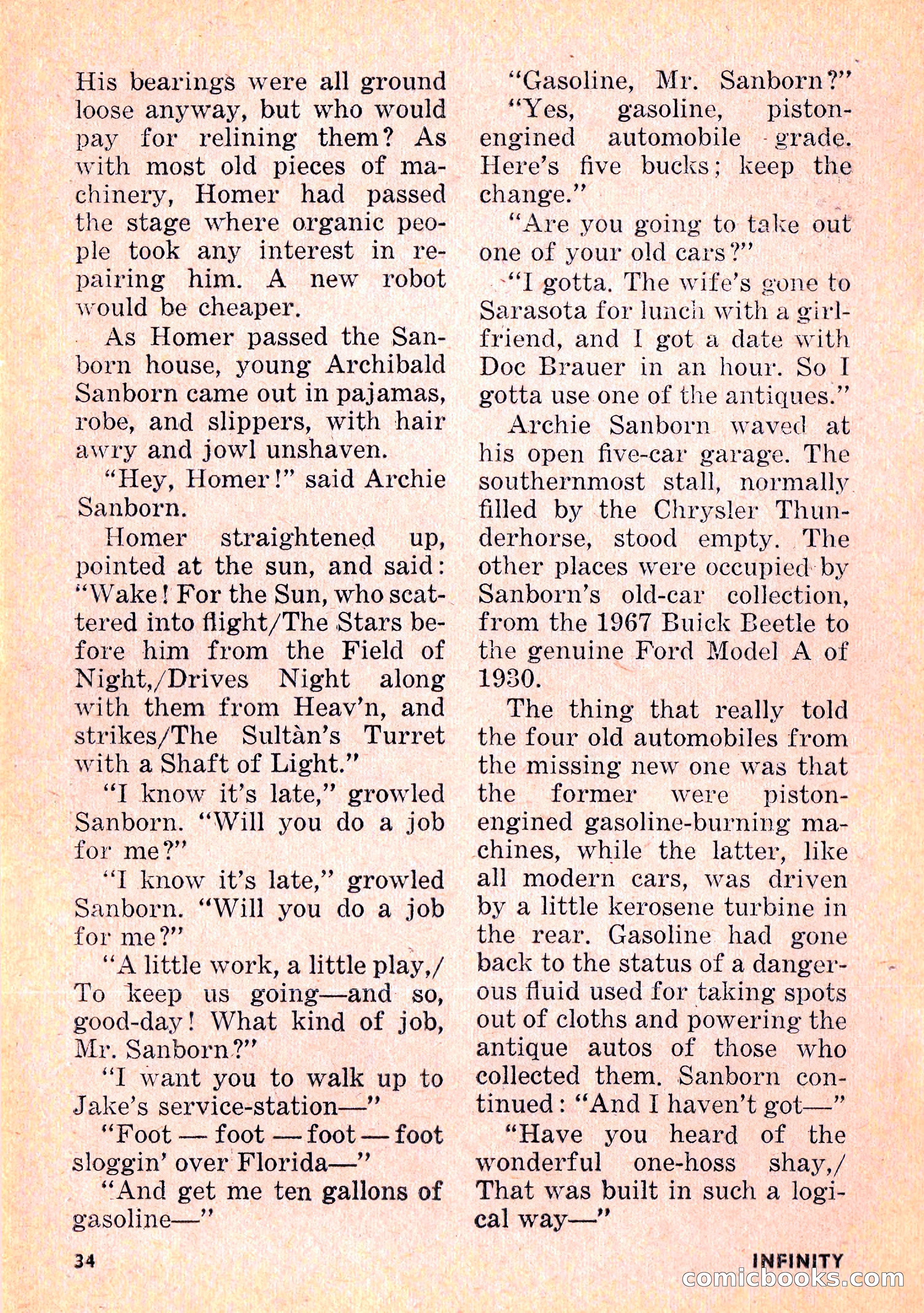 Infinity Science Fiction, February 1956 — page 34 of 132