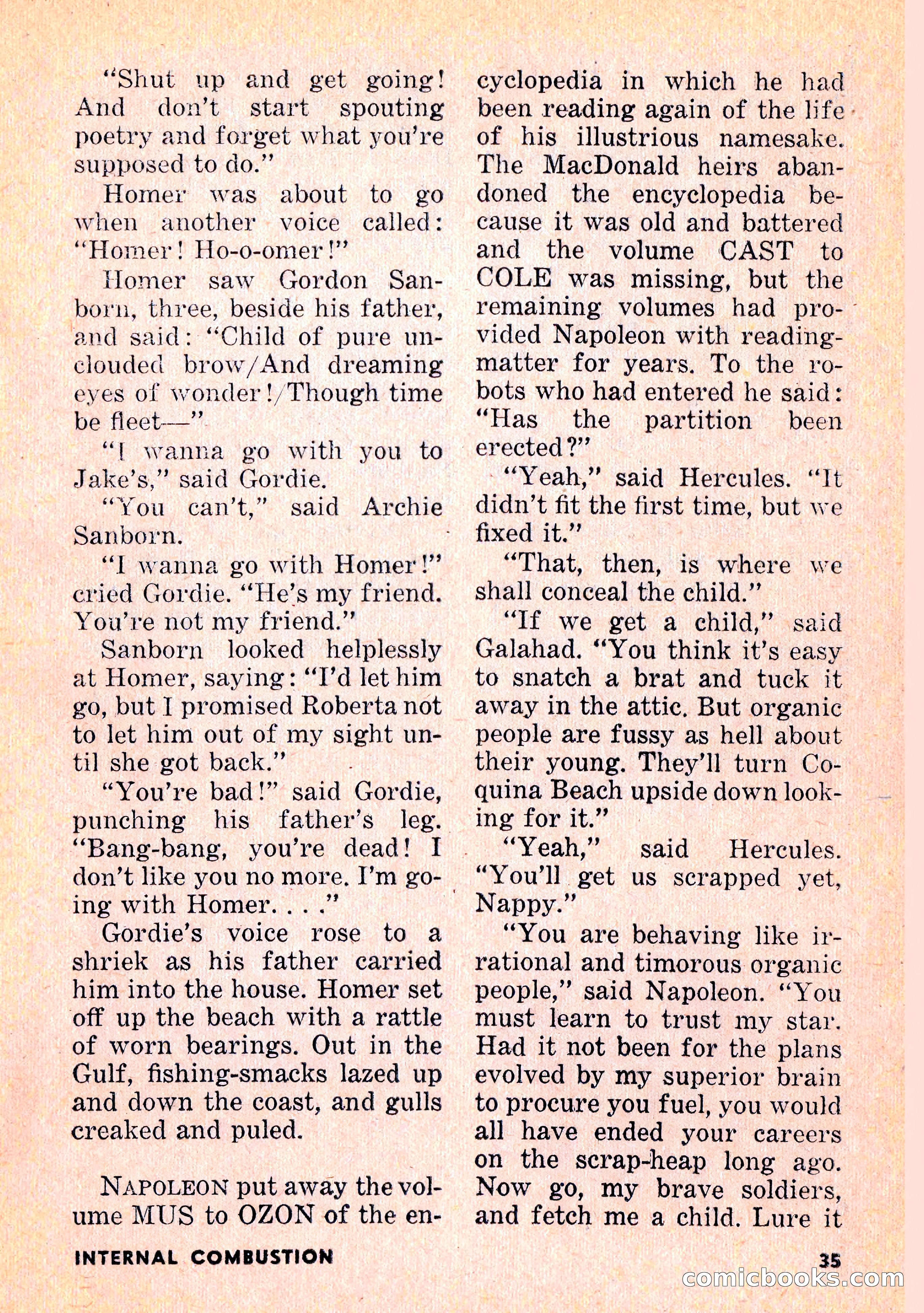 Infinity Science Fiction, February 1956 — page 35 of 132