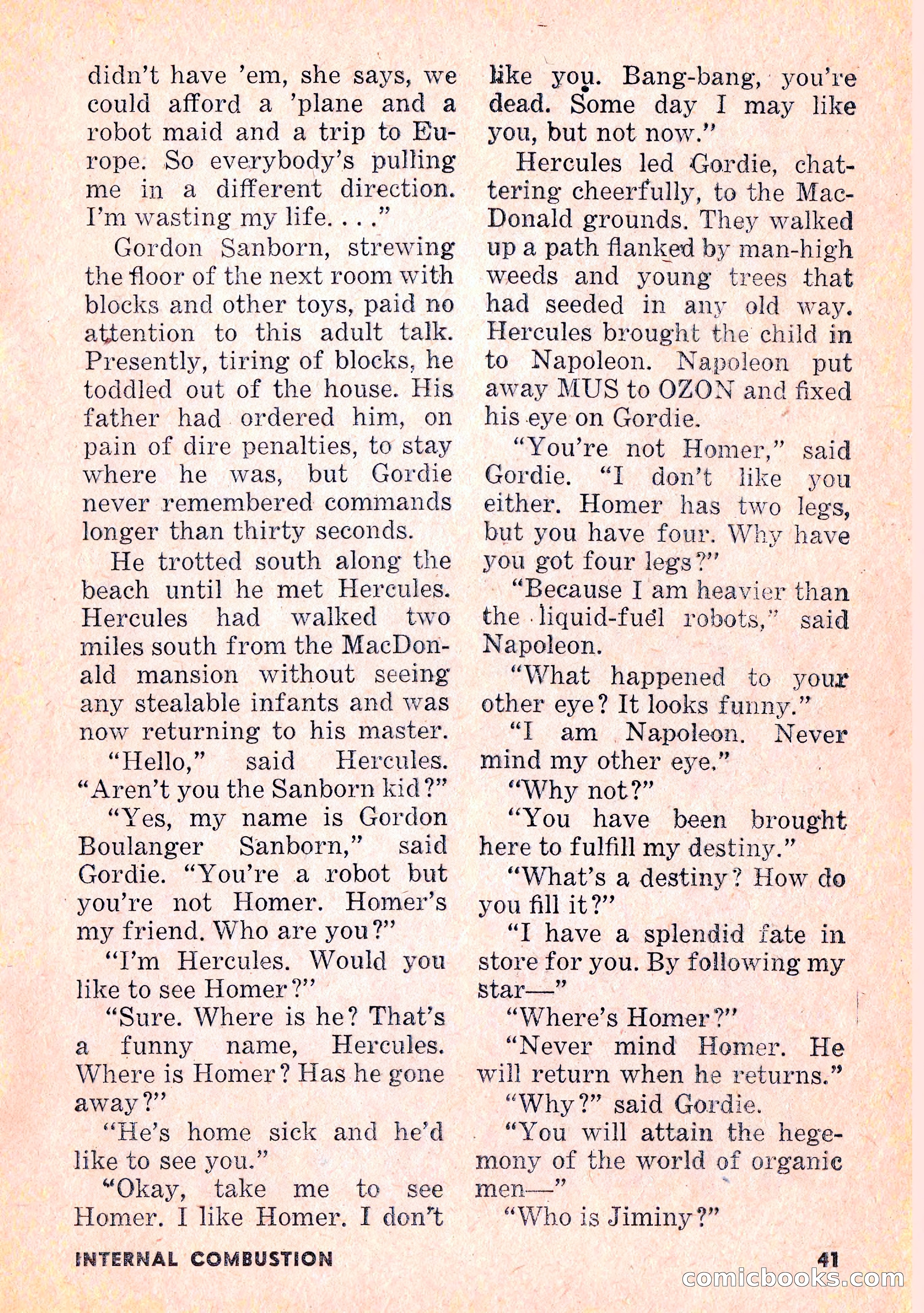 Infinity Science Fiction, February 1956 — page 41 of 132