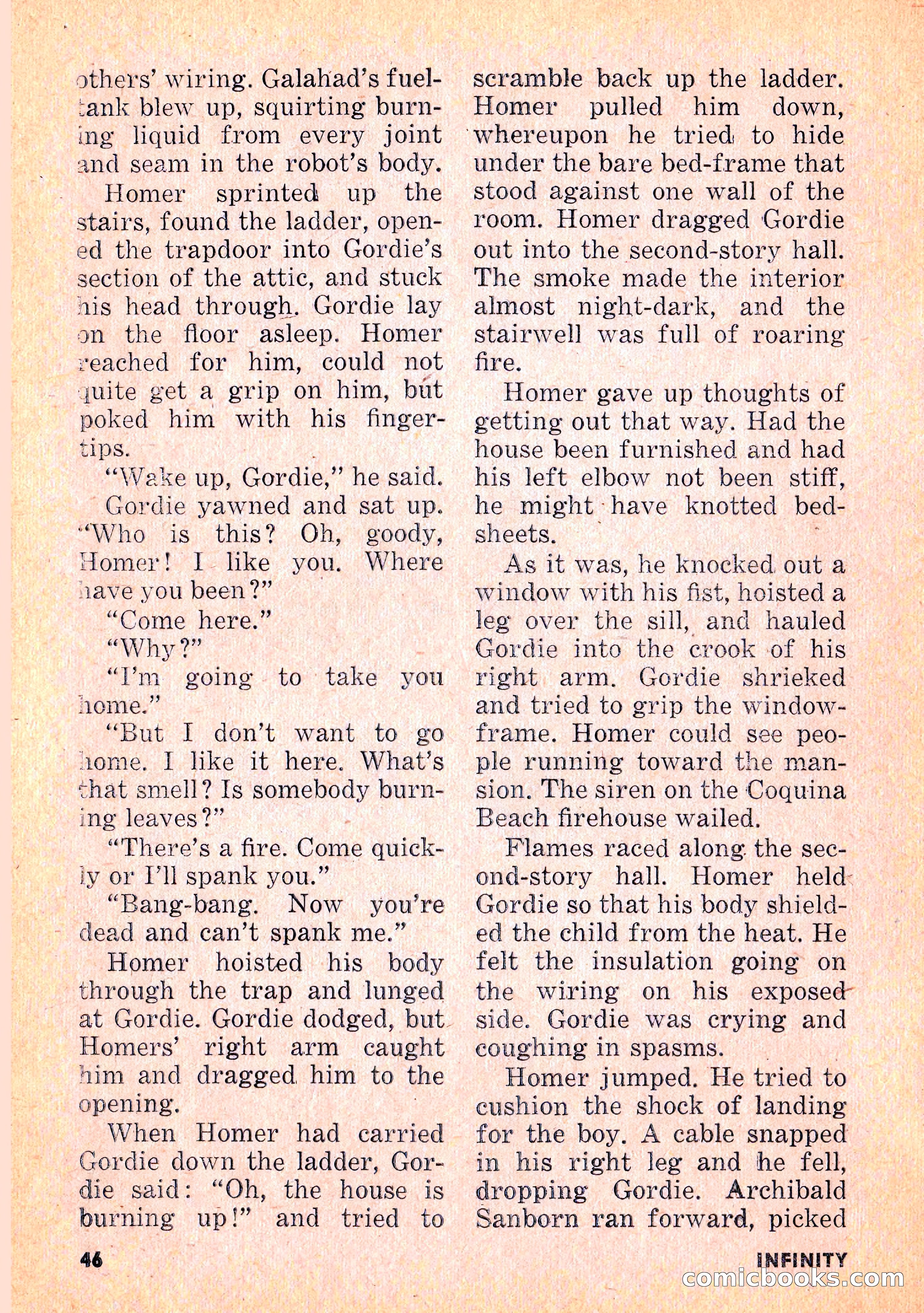 Infinity Science Fiction, February 1956 — page 46 of 132