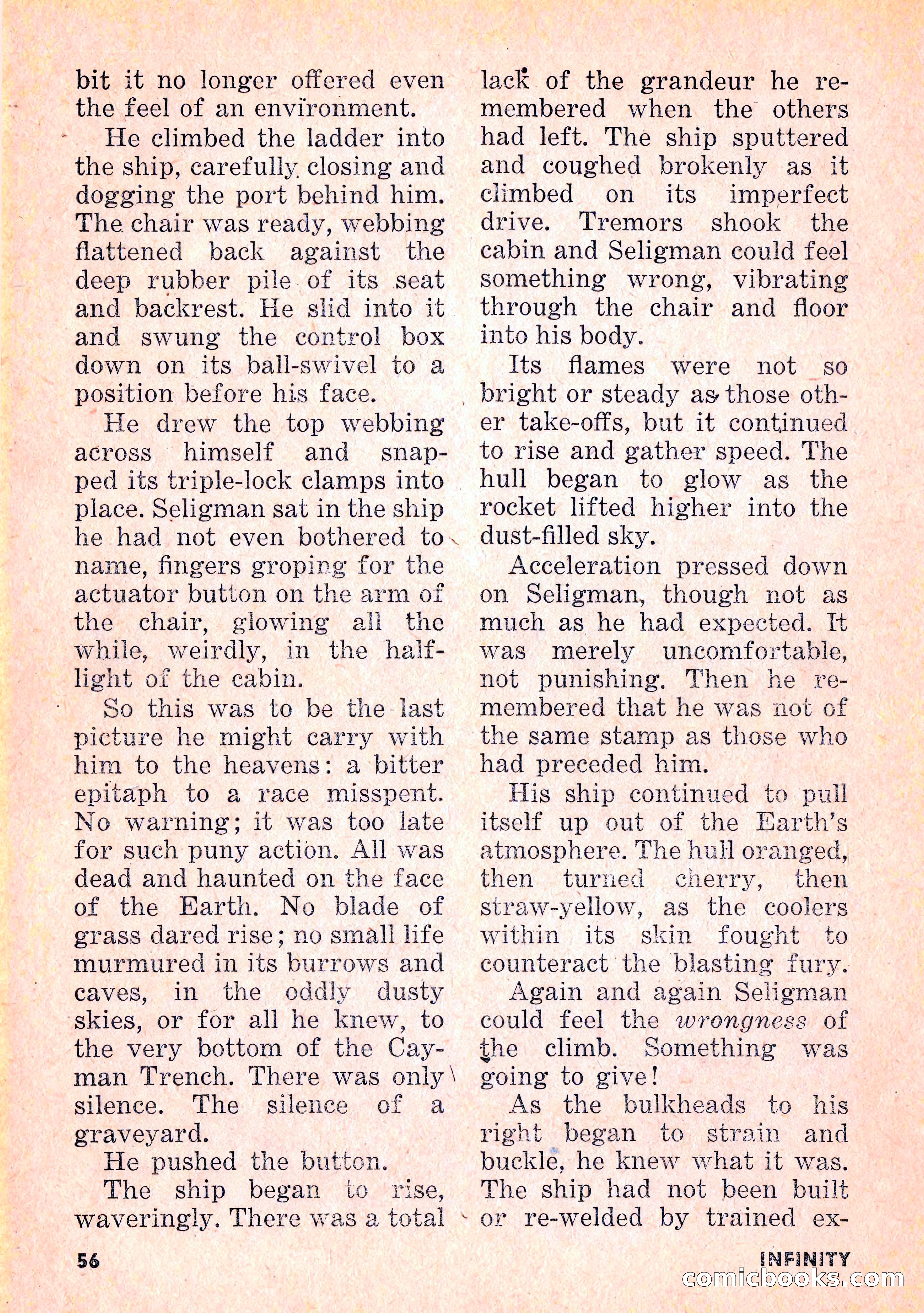 Infinity Science Fiction, February 1956 — page 56 of 132