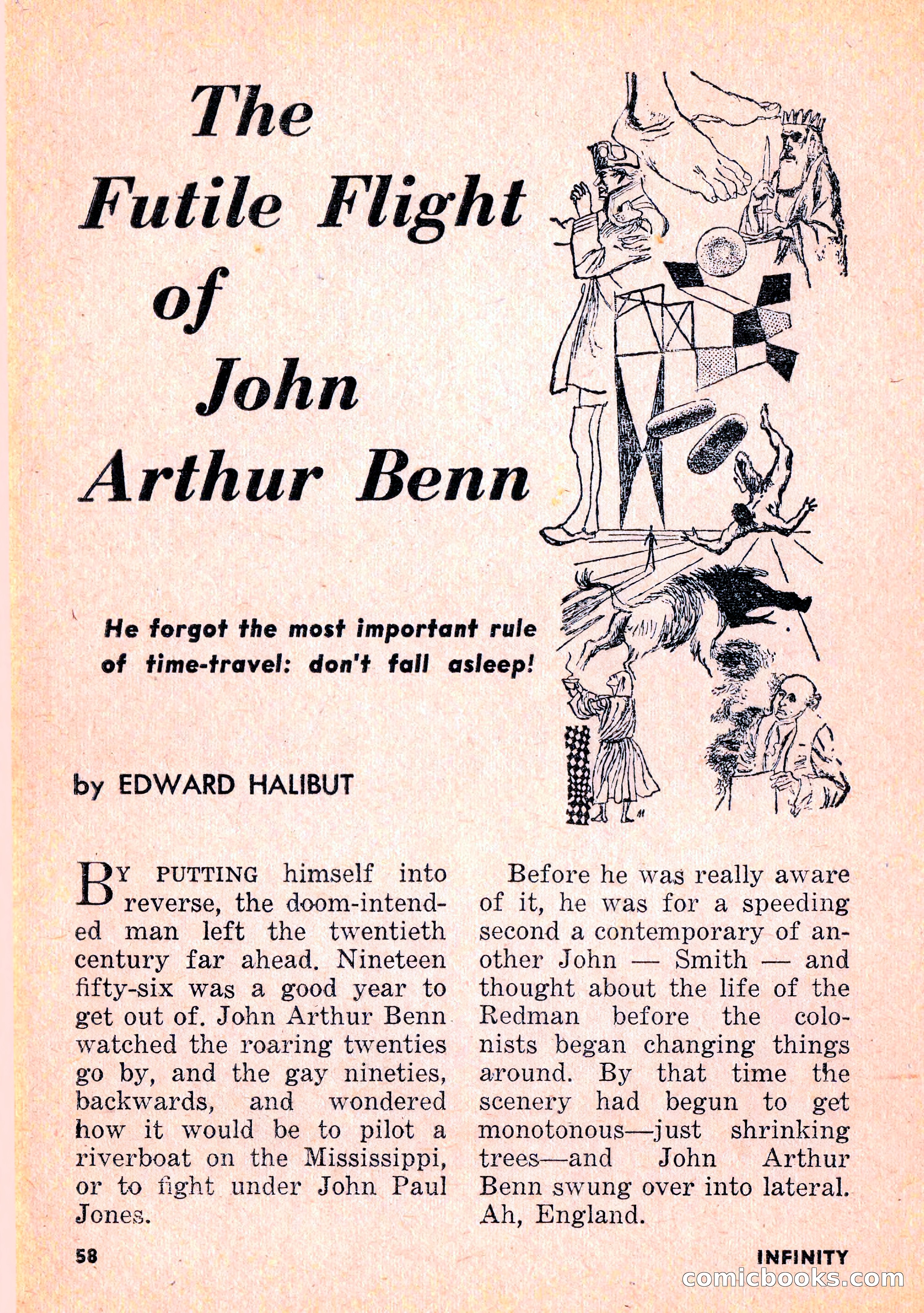 Infinity Science Fiction, February 1956 — page 58 of 132