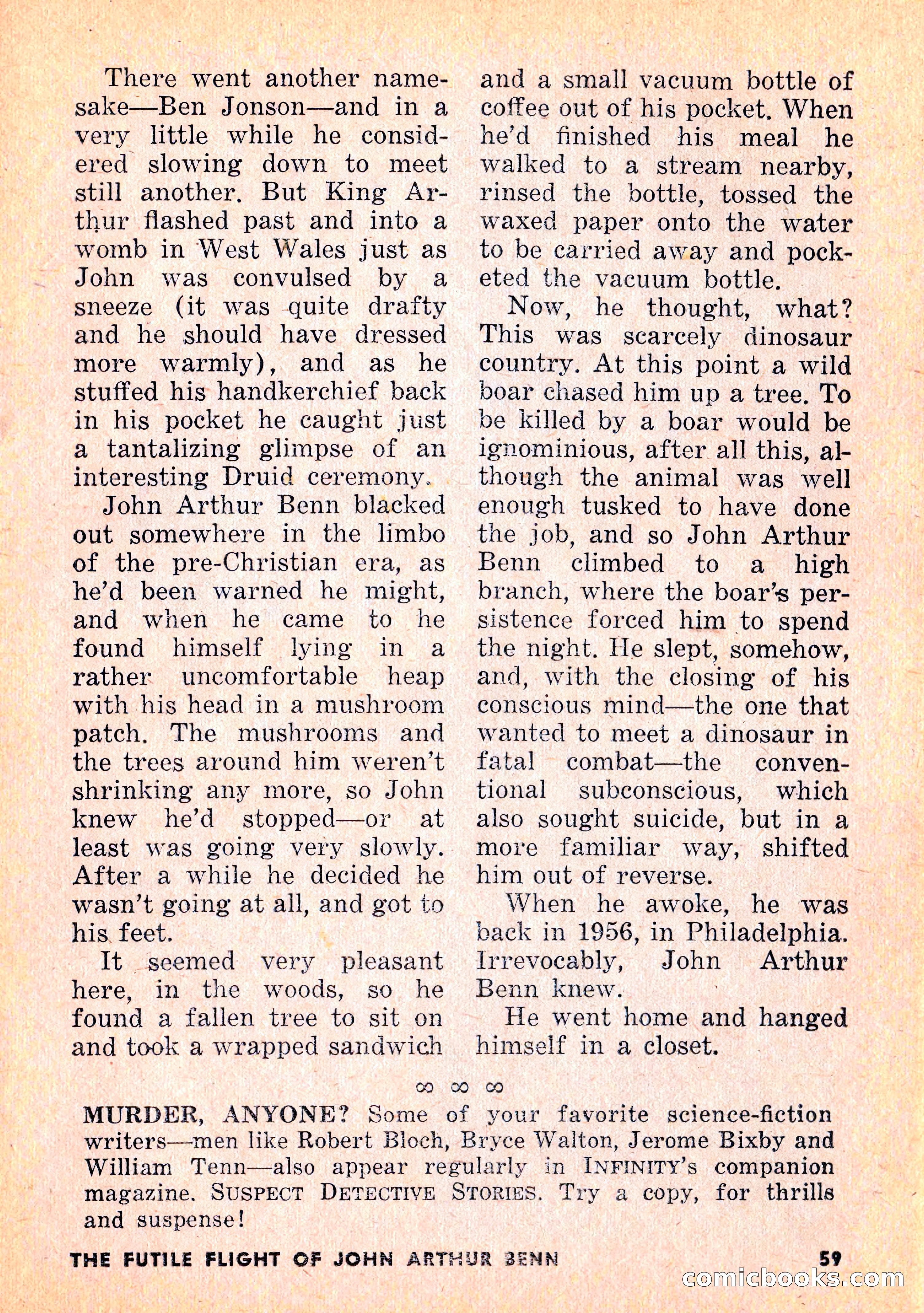 Infinity Science Fiction, February 1956 — page 59 of 132