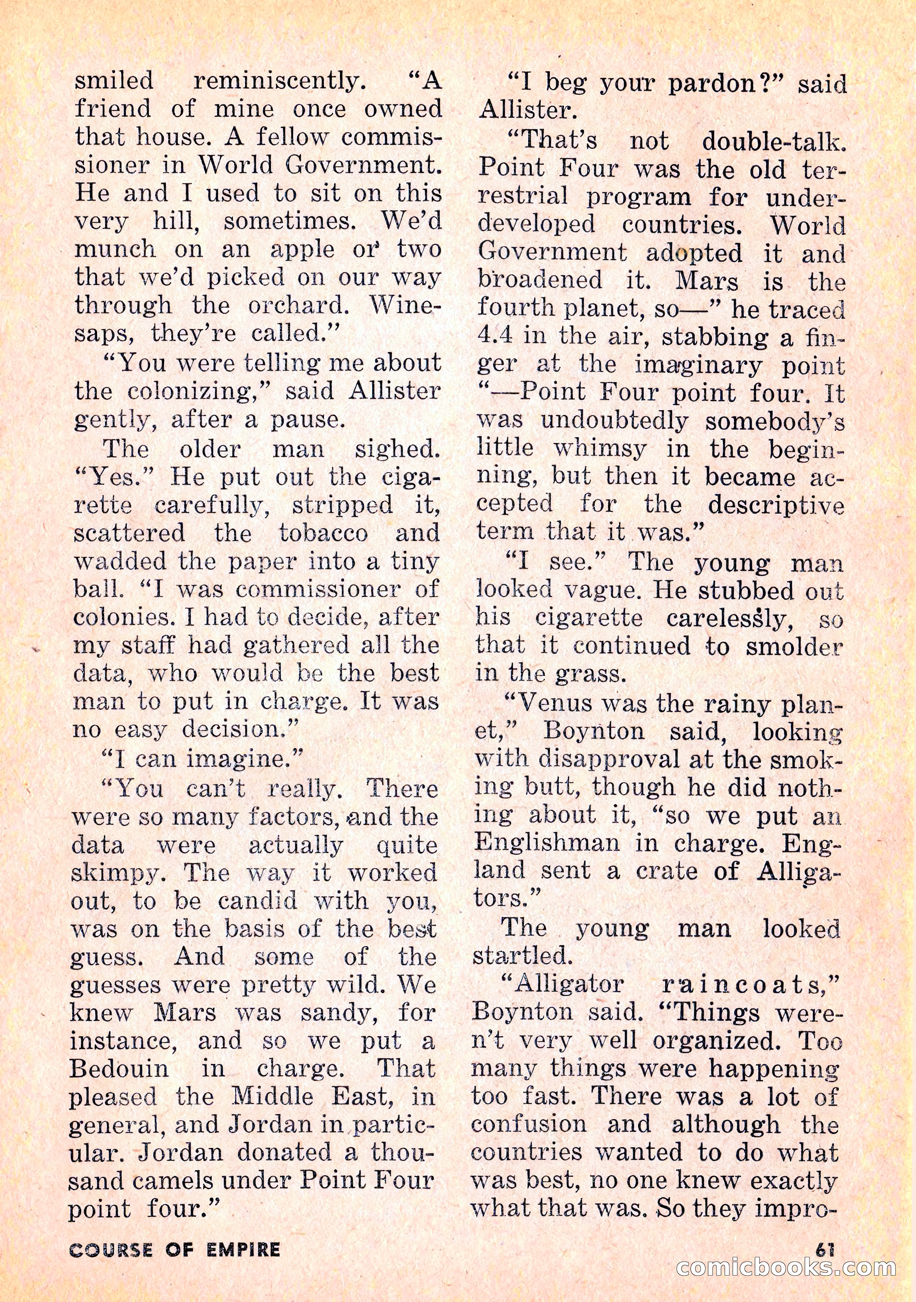 Infinity Science Fiction, February 1956 — page 61 of 132