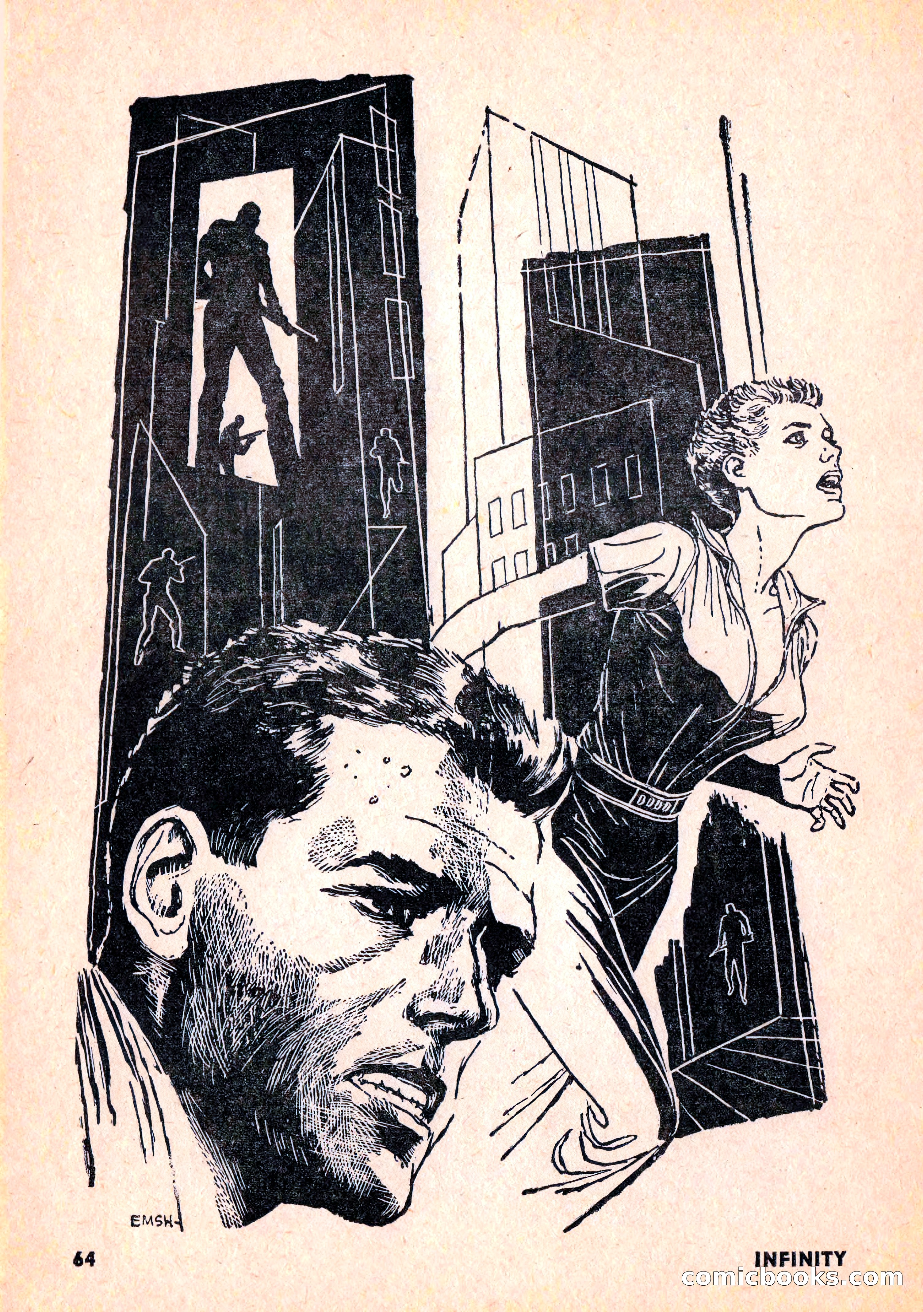 Infinity Science Fiction, February 1956 — page 64 of 132