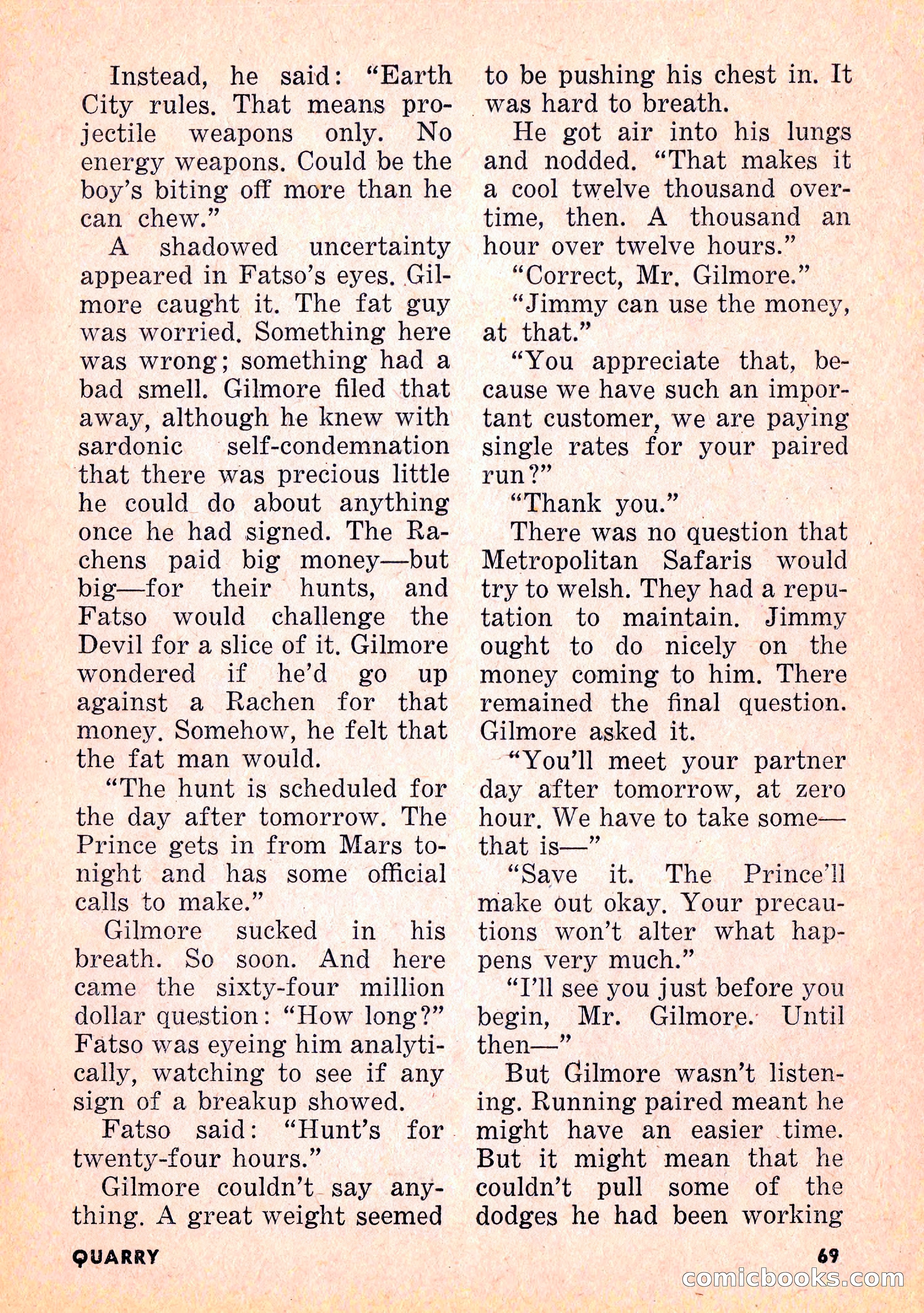 Infinity Science Fiction, February 1956 — page 69 of 132