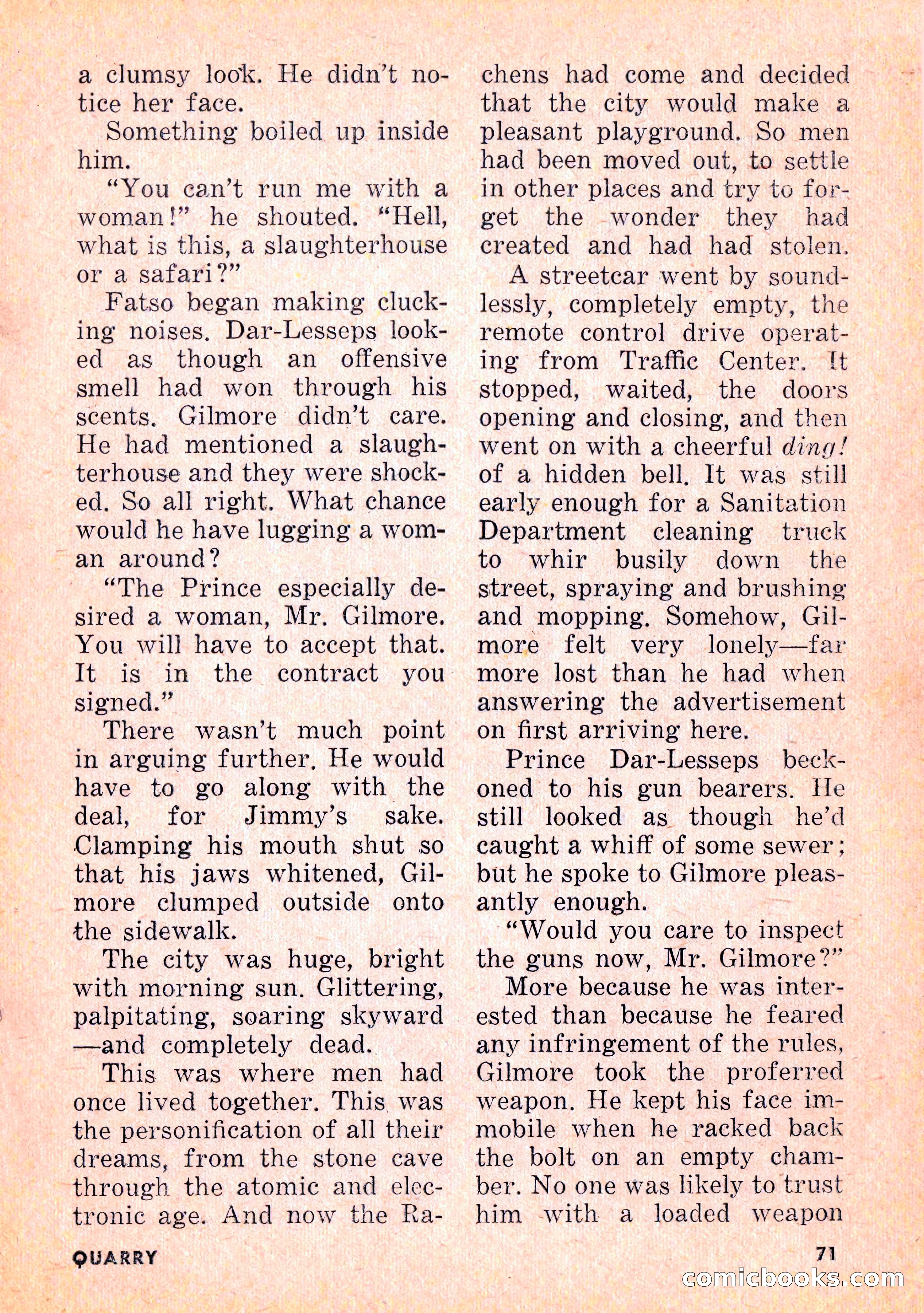 Infinity Science Fiction, February 1956 — page 71 of 132