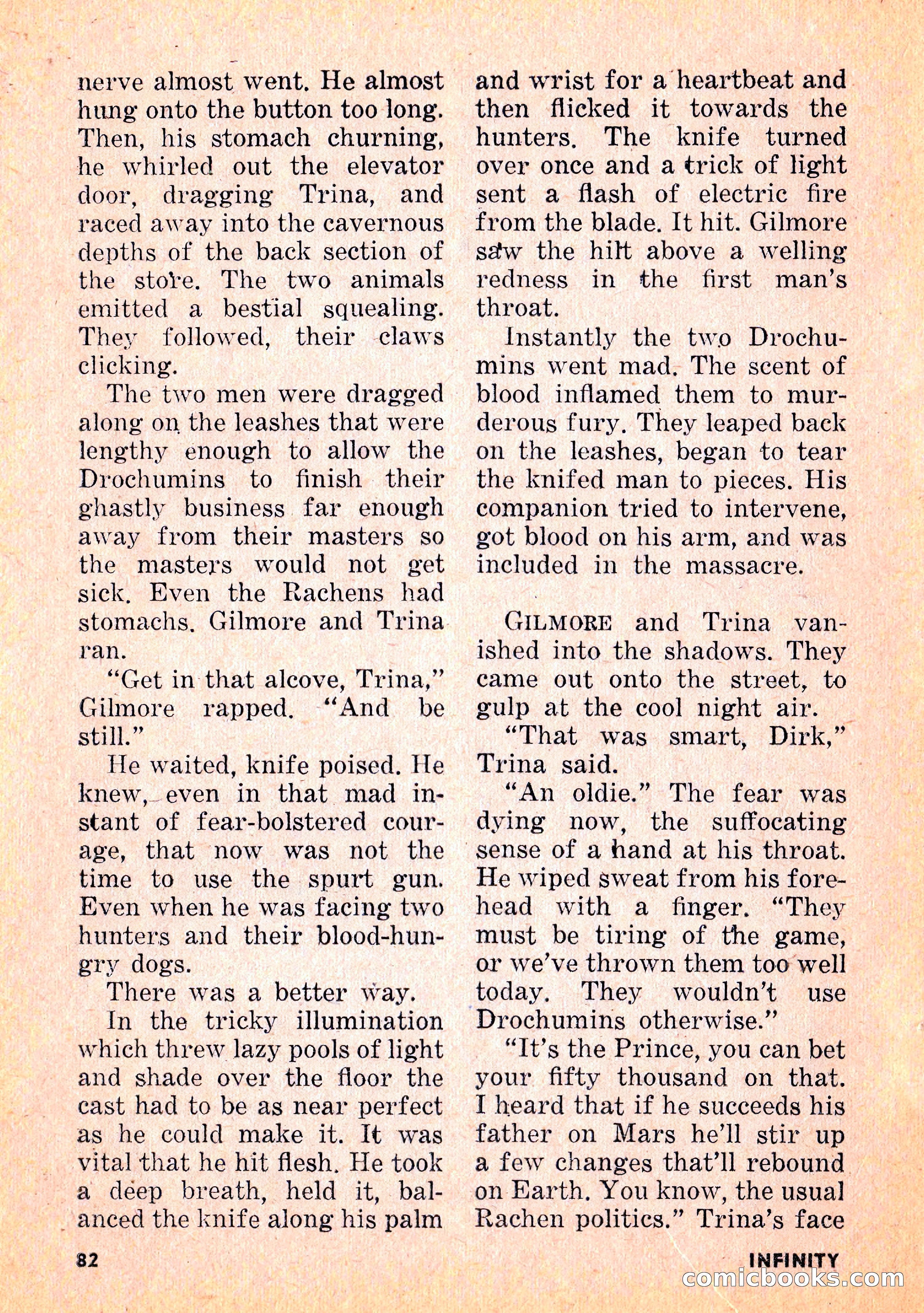 Infinity Science Fiction, February 1956 — page 82 of 132