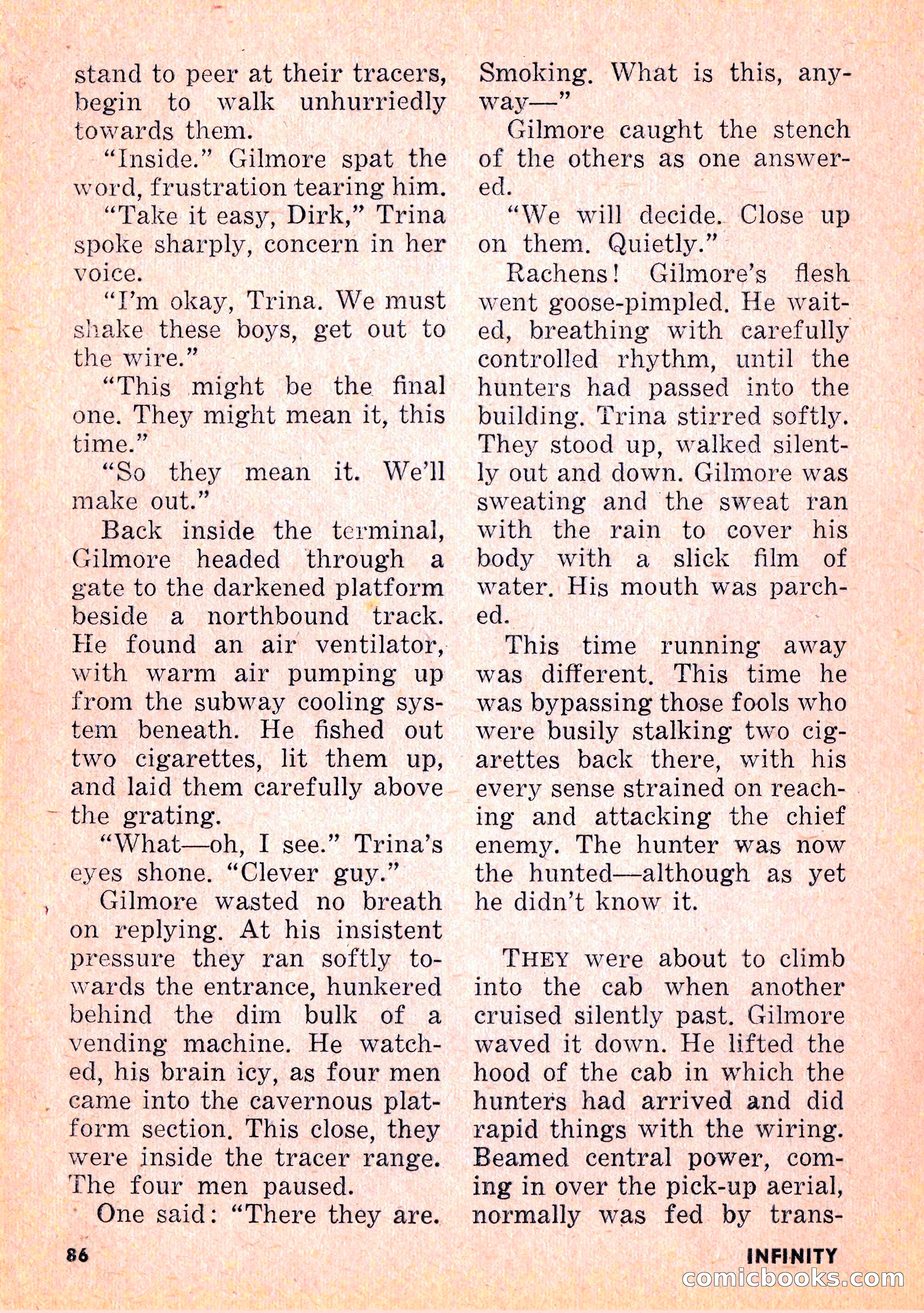 Infinity Science Fiction, February 1956 — page 86 of 132