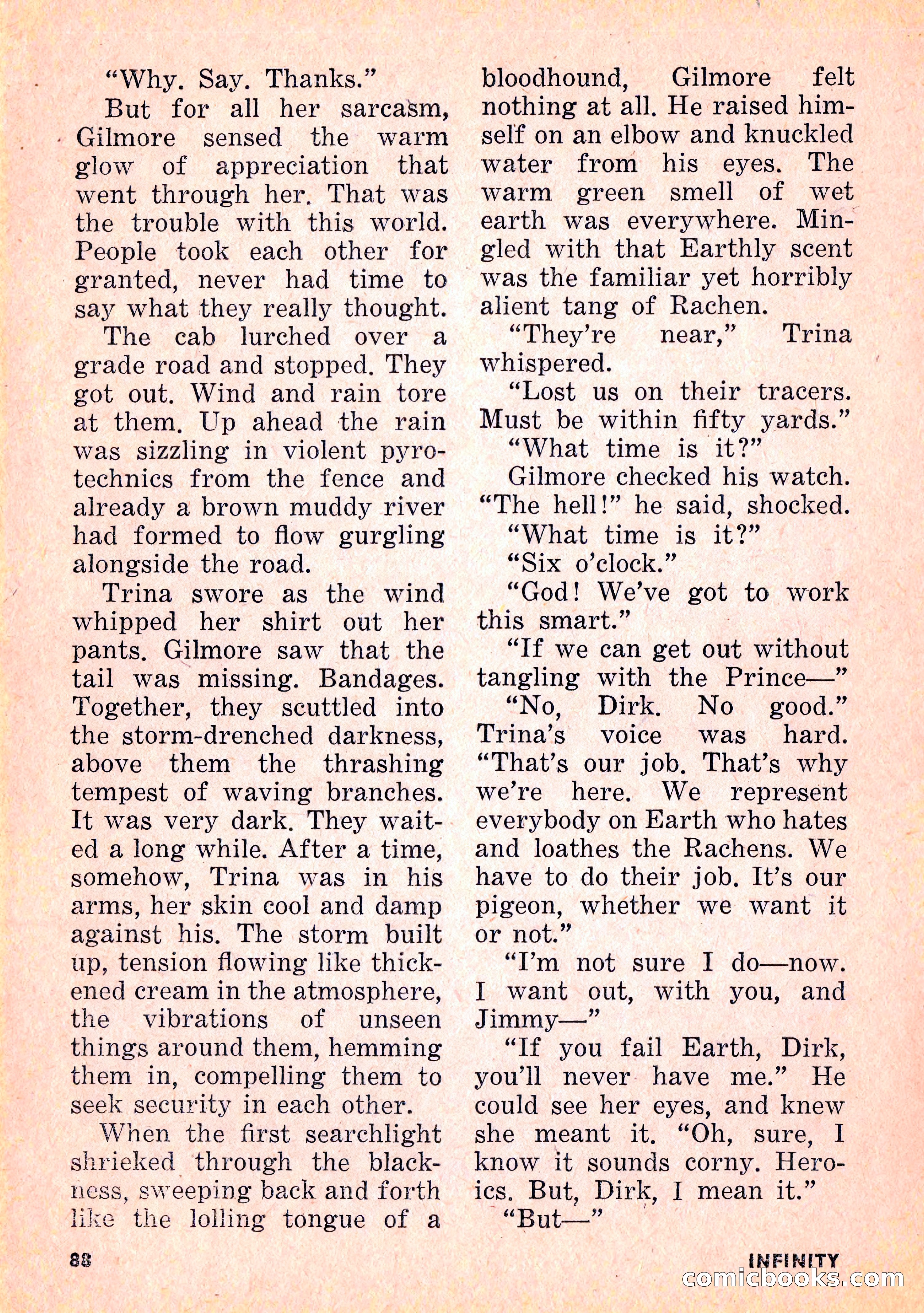 Infinity Science Fiction, February 1956 — page 88 of 132