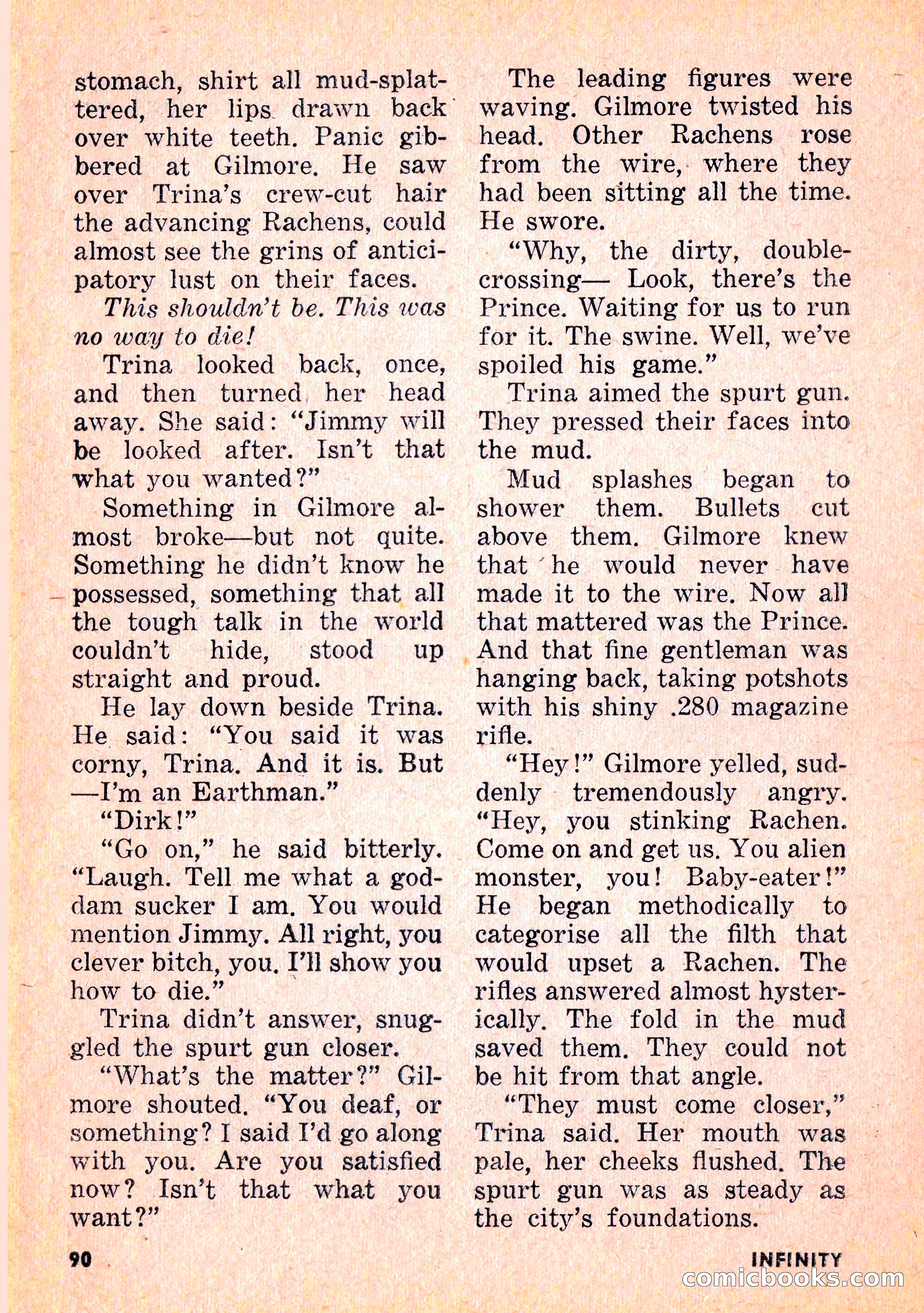 Infinity Science Fiction, February 1956 — page 90 of 132