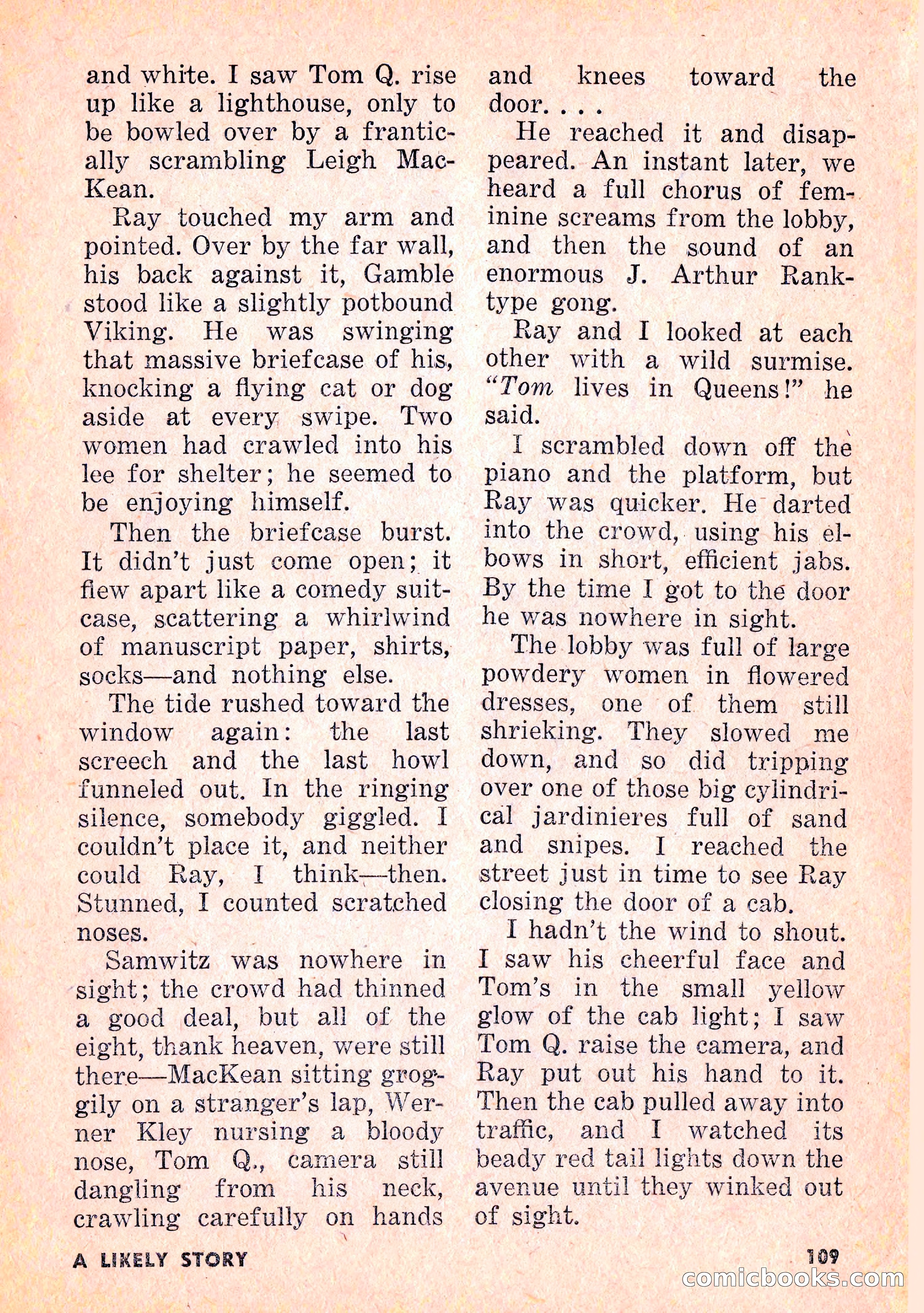 Infinity Science Fiction, February 1956 — page 109 of 132