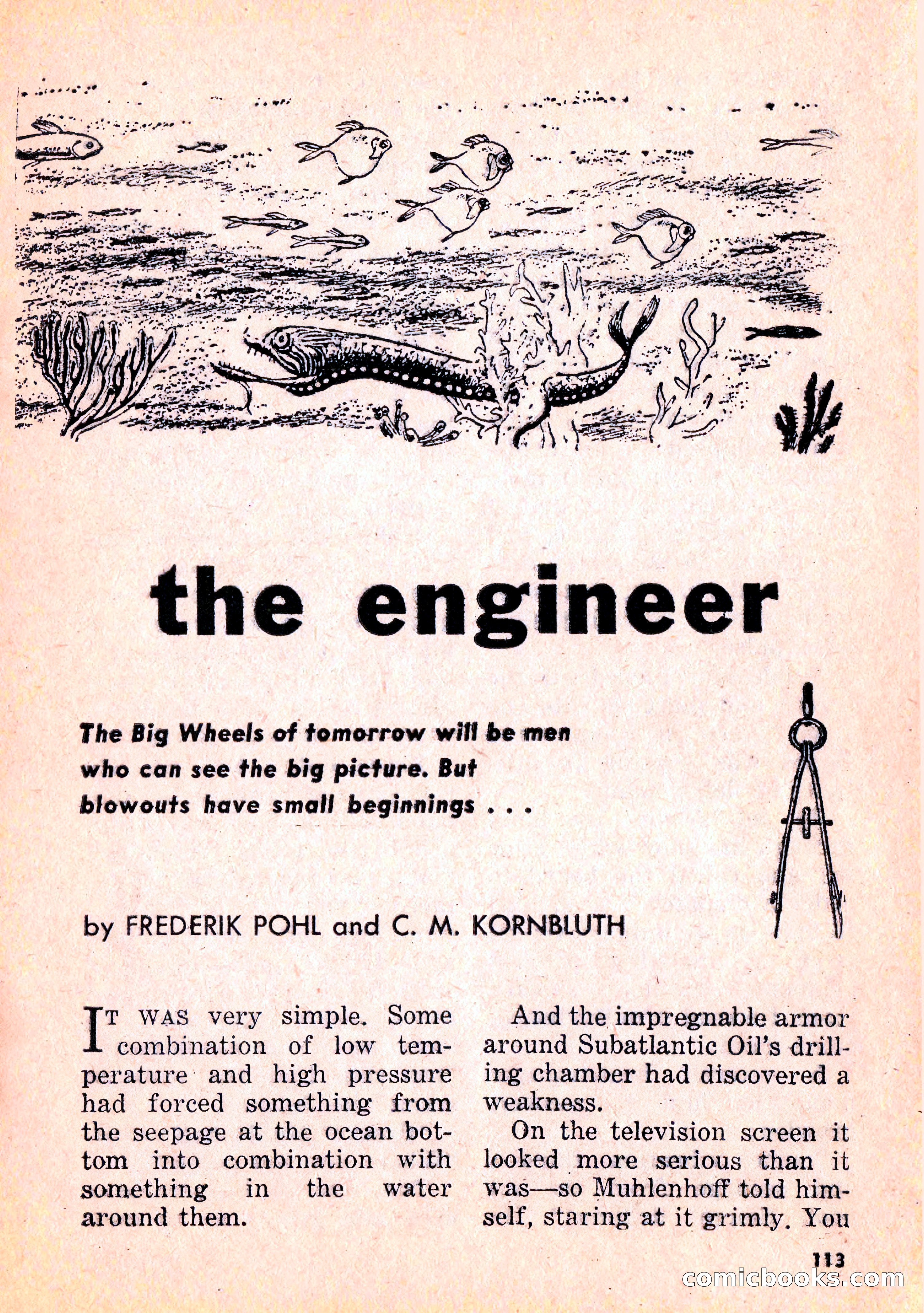 Infinity Science Fiction, February 1956 — page 113 of 132