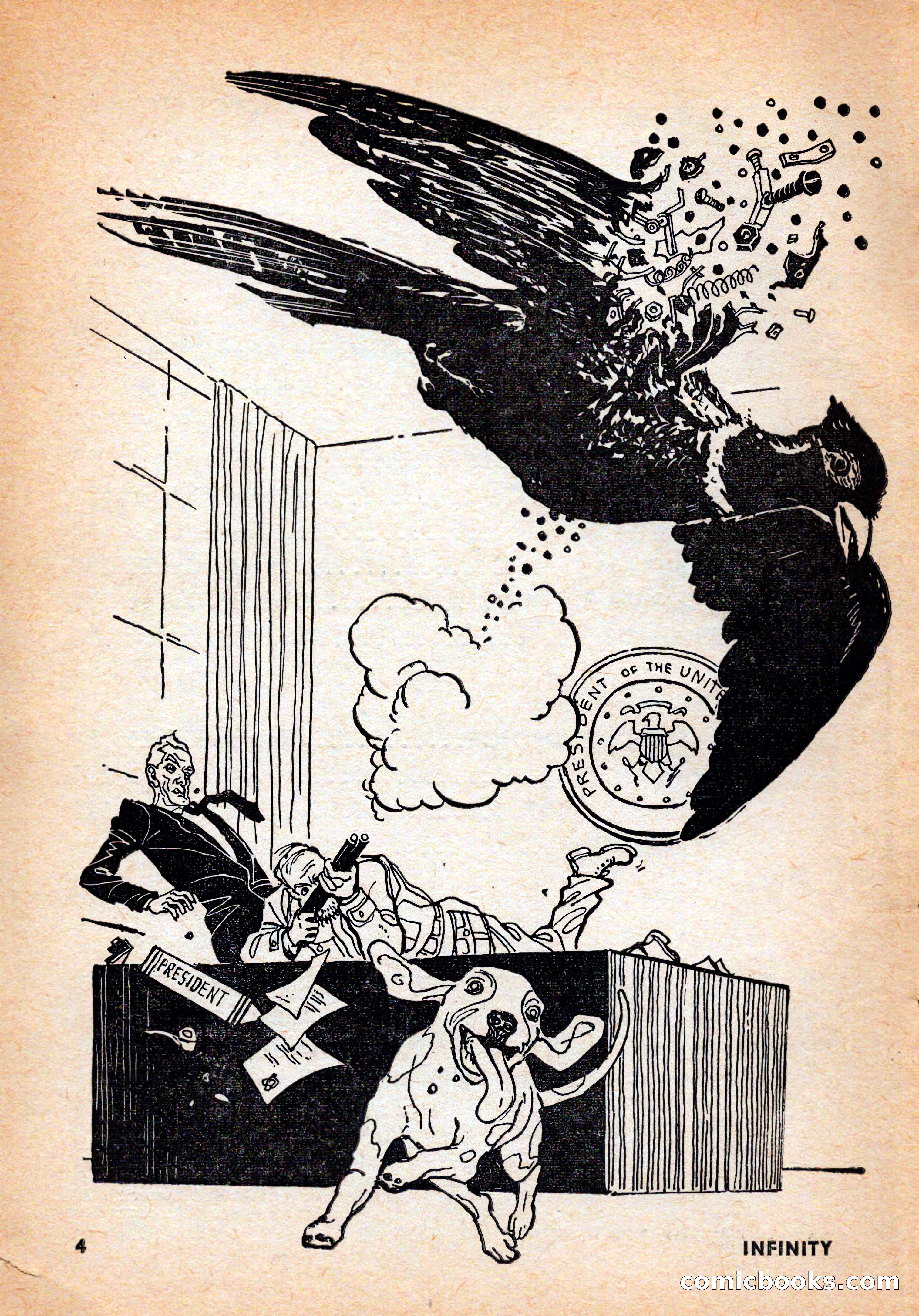 Infinity Science Fiction, June 1956 — page 4 of 132