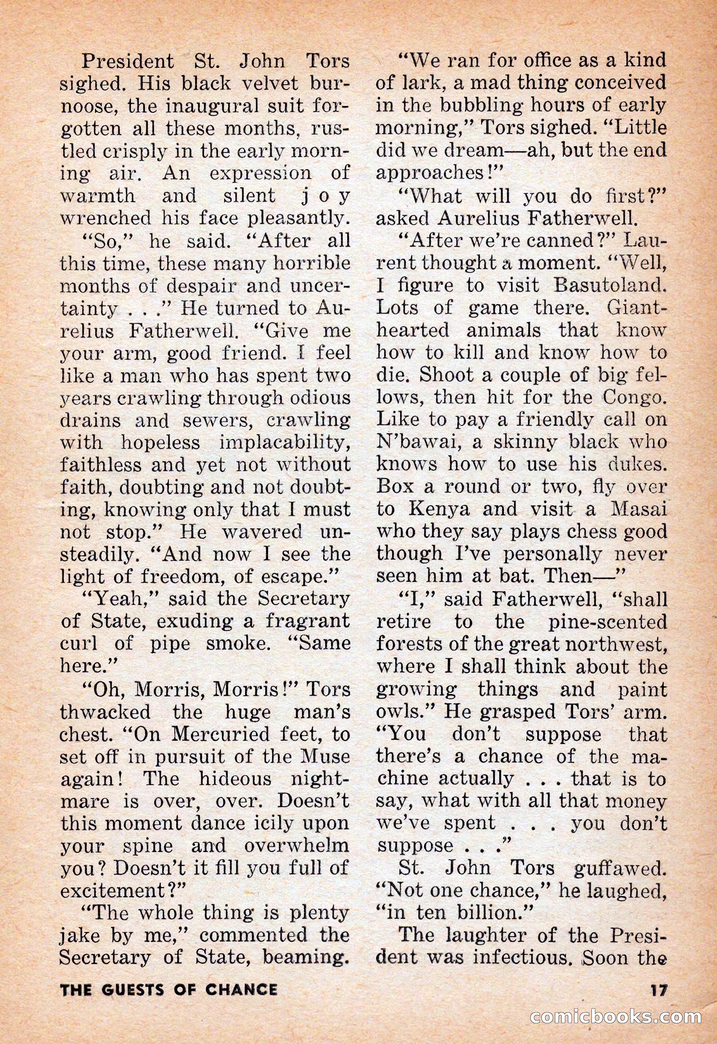 Infinity Science Fiction, June 1956 — page 17 of 132