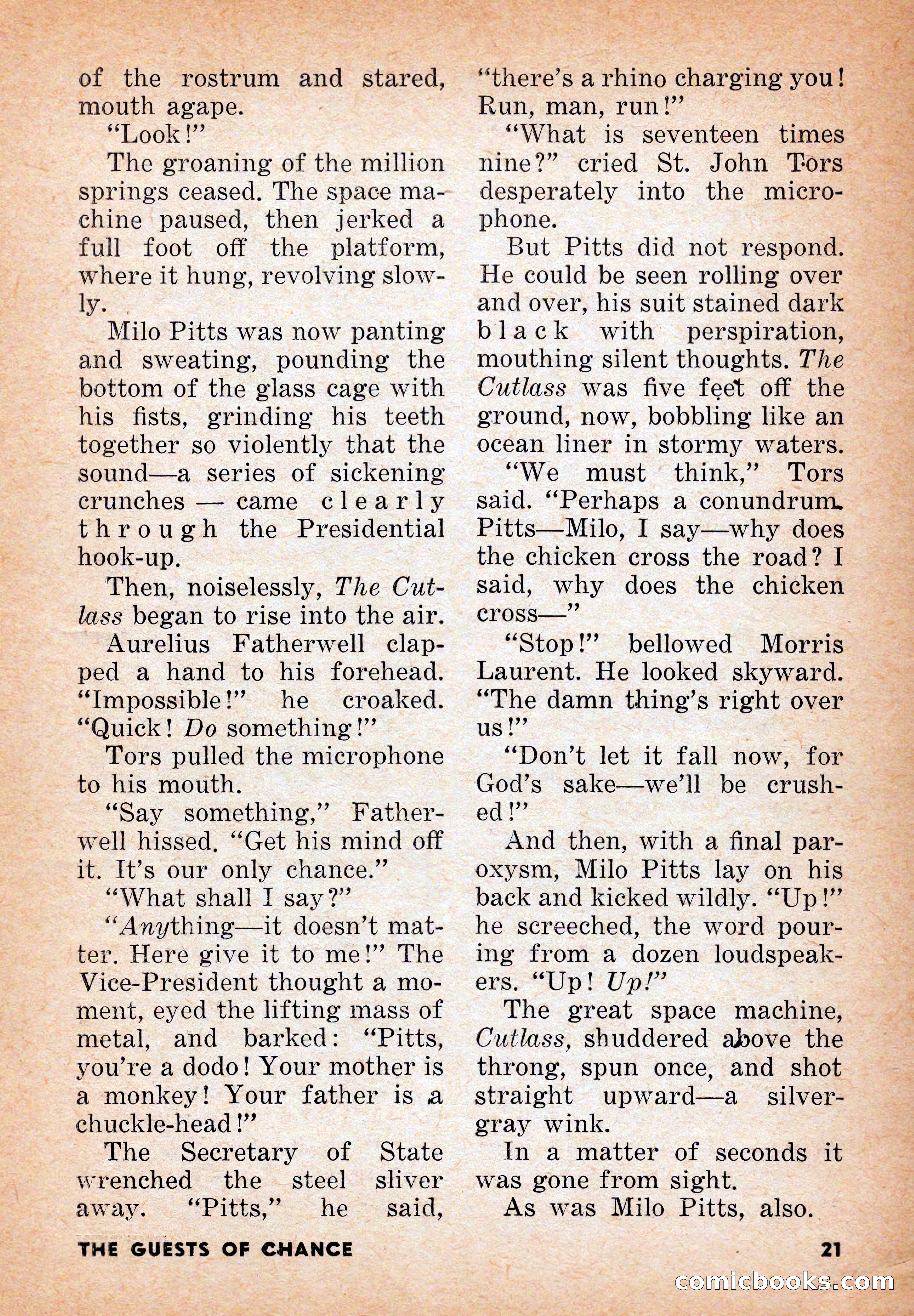 Infinity Science Fiction, June 1956 — page 21 of 132