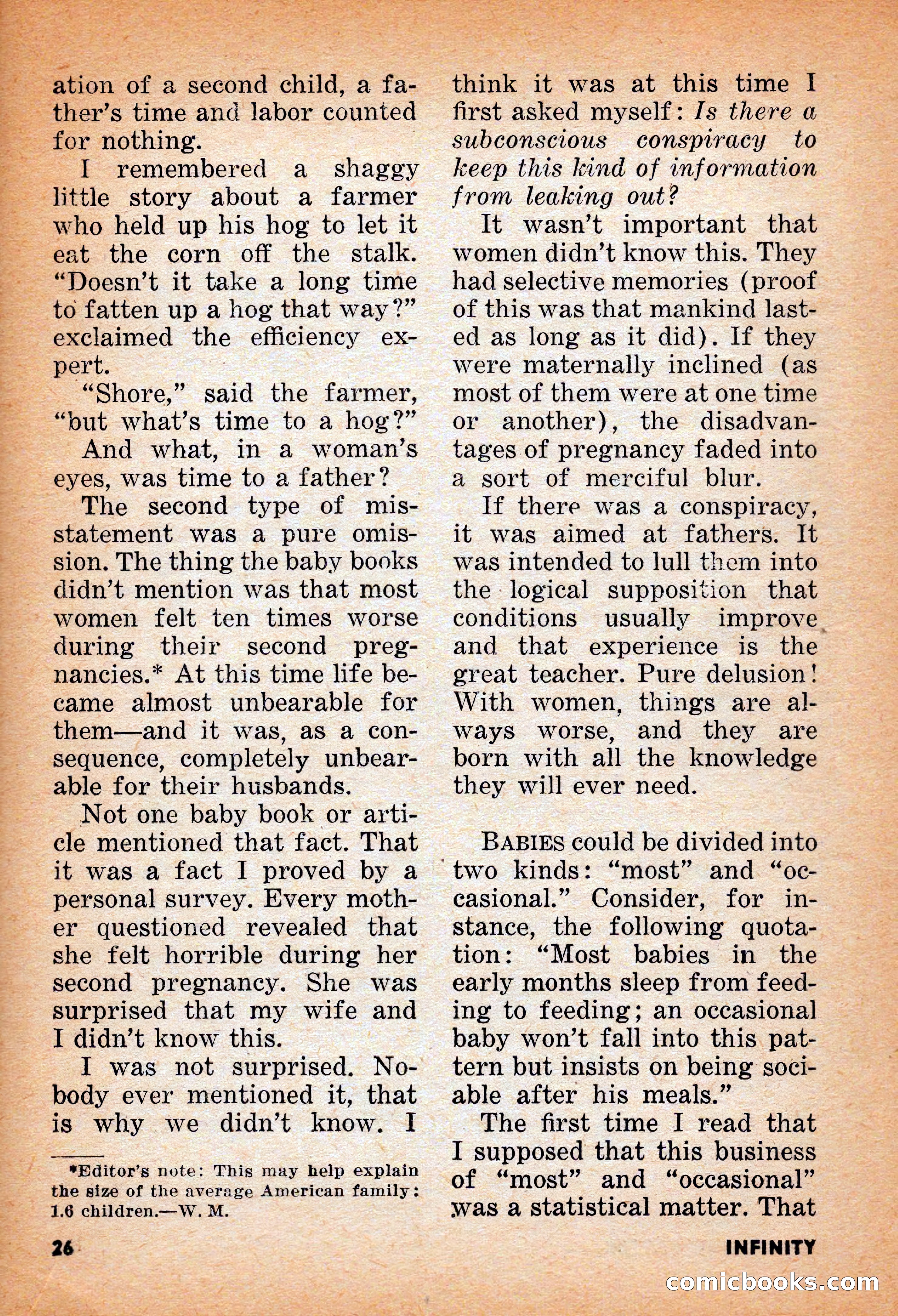 Infinity Science Fiction, June 1956 — page 26 of 132