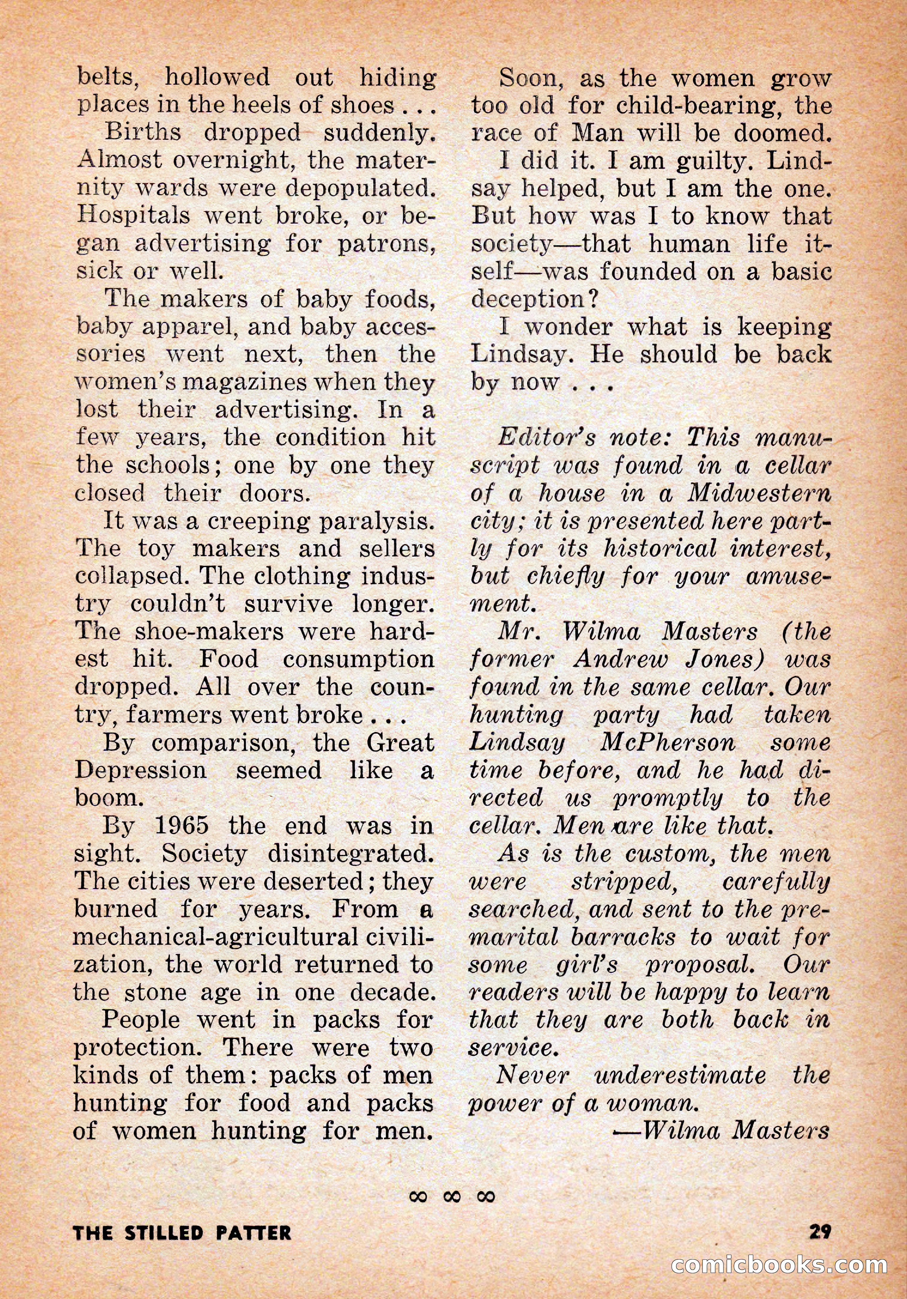 Infinity Science Fiction, June 1956 — page 29 of 132