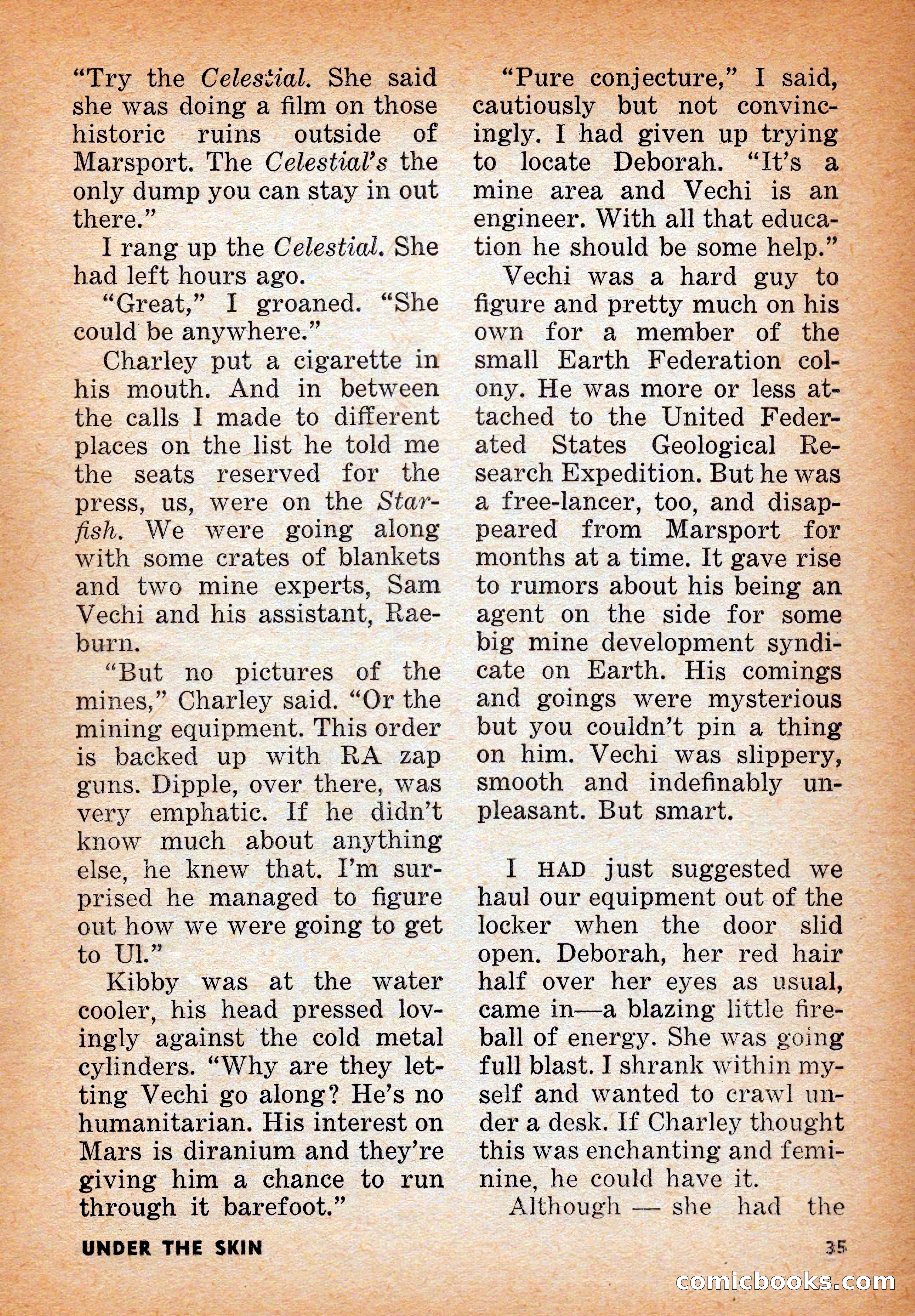 Infinity Science Fiction, June 1956 — page 35 of 132