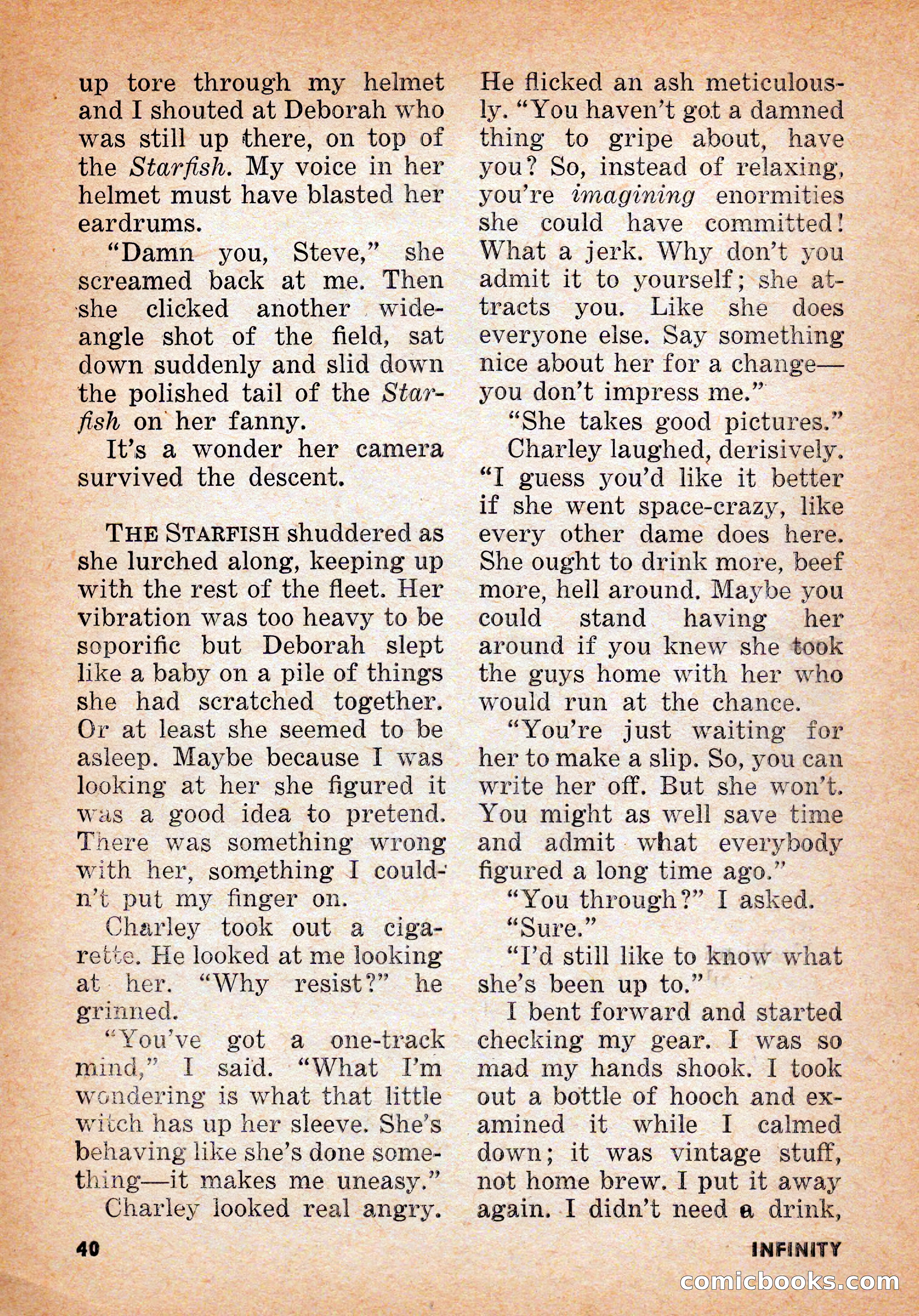 Infinity Science Fiction, June 1956 — page 40 of 132