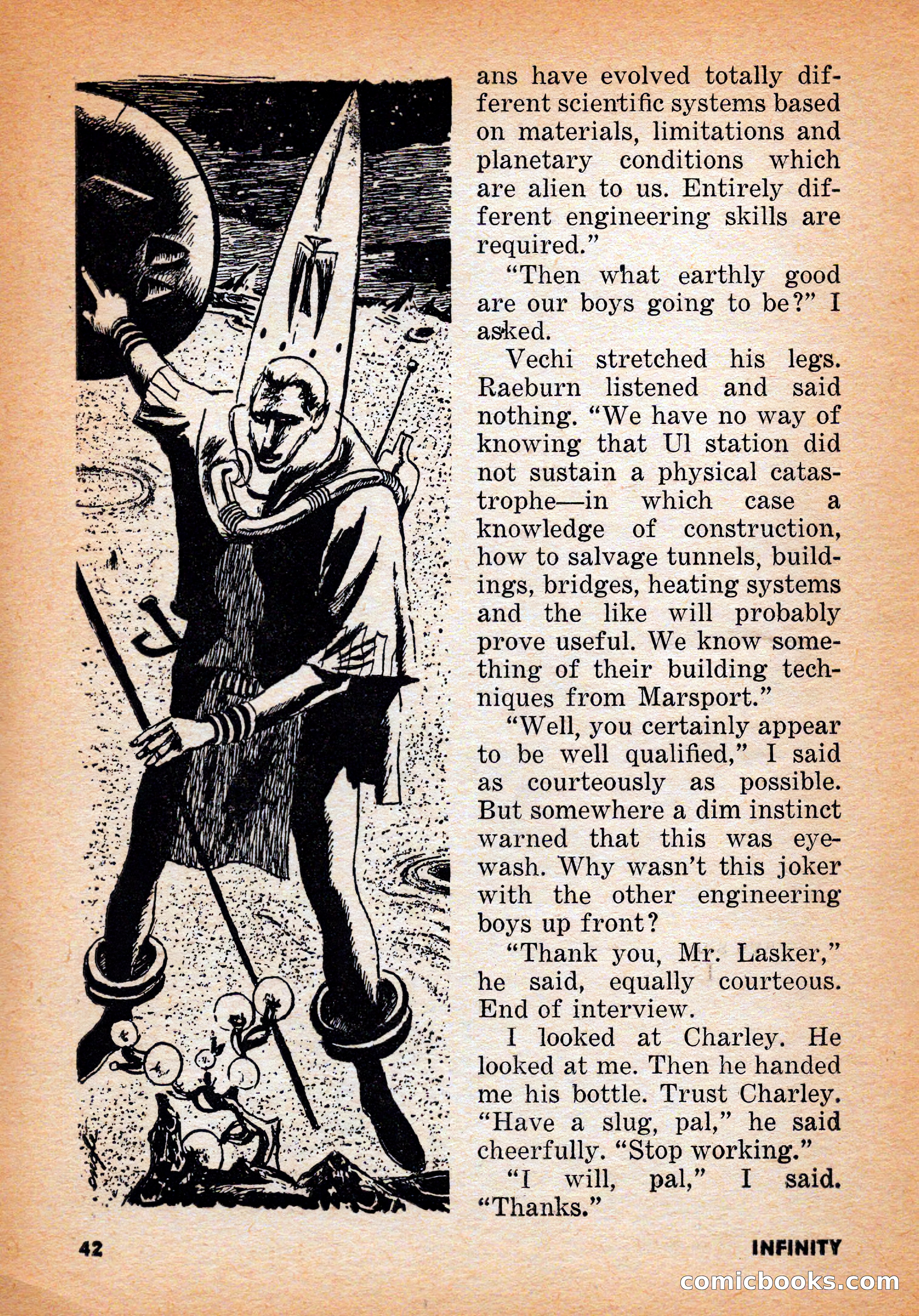 Infinity Science Fiction, June 1956 — page 42 of 132