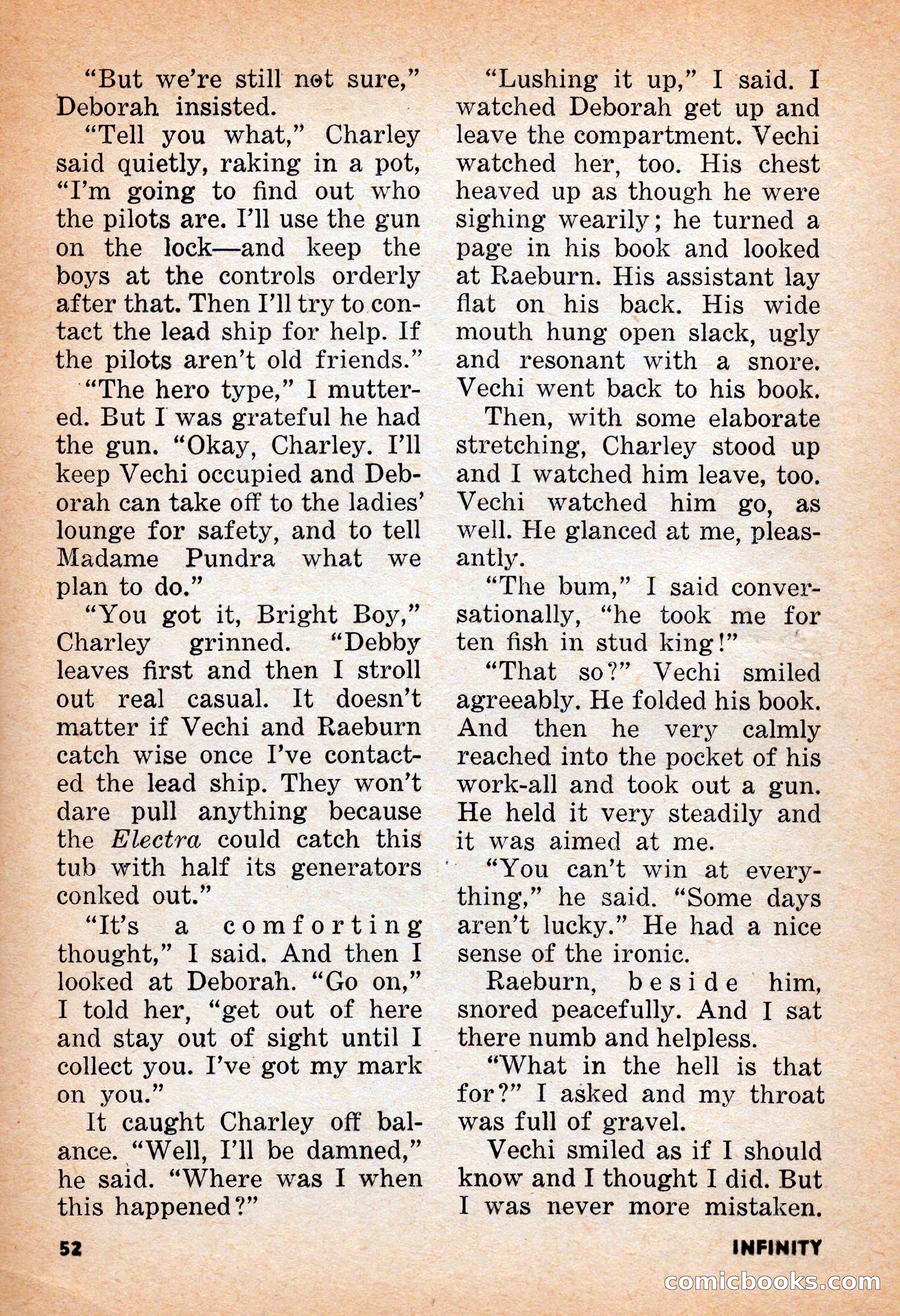 Infinity Science Fiction, June 1956 — page 52 of 132