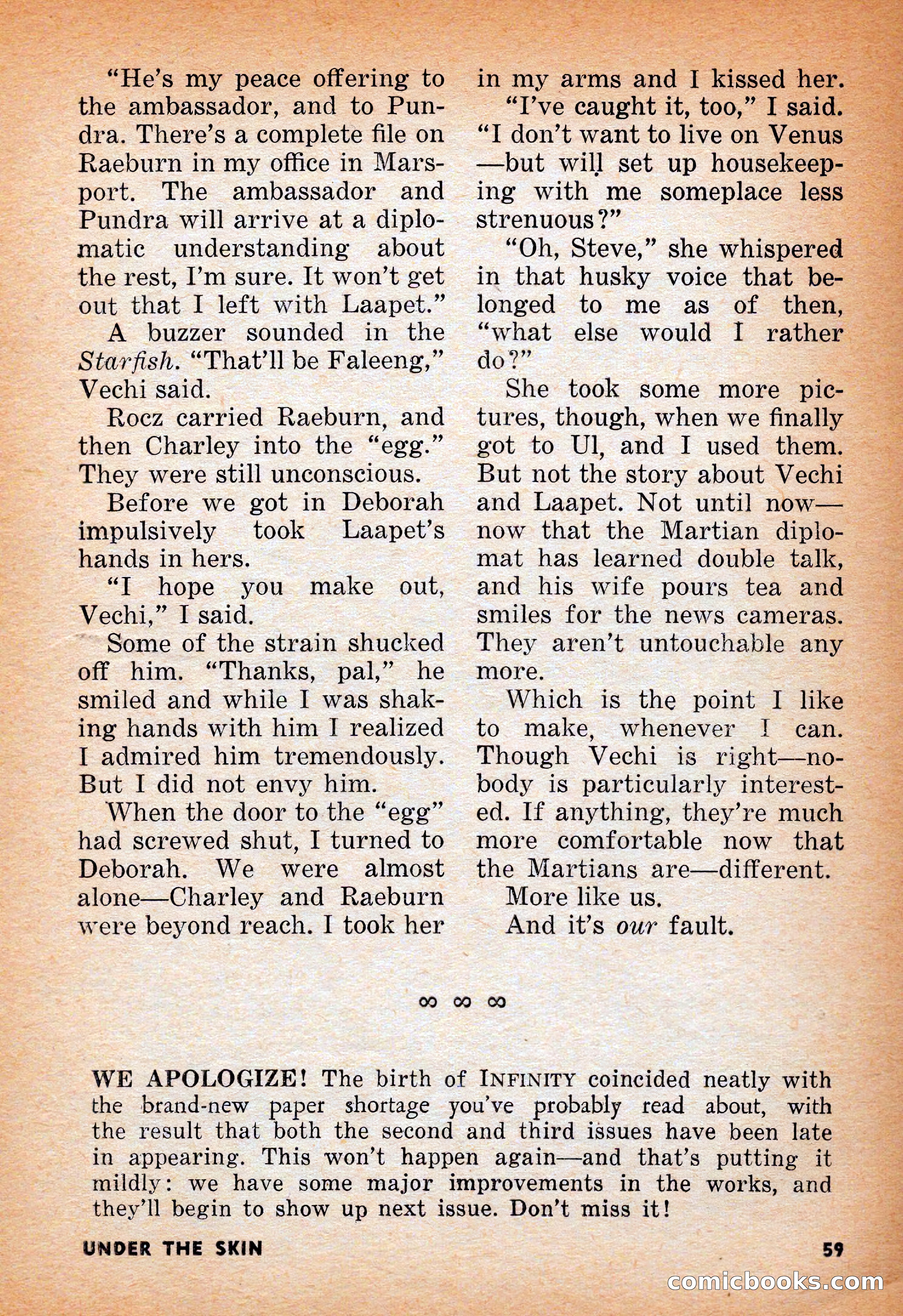 Infinity Science Fiction, June 1956 — page 59 of 132