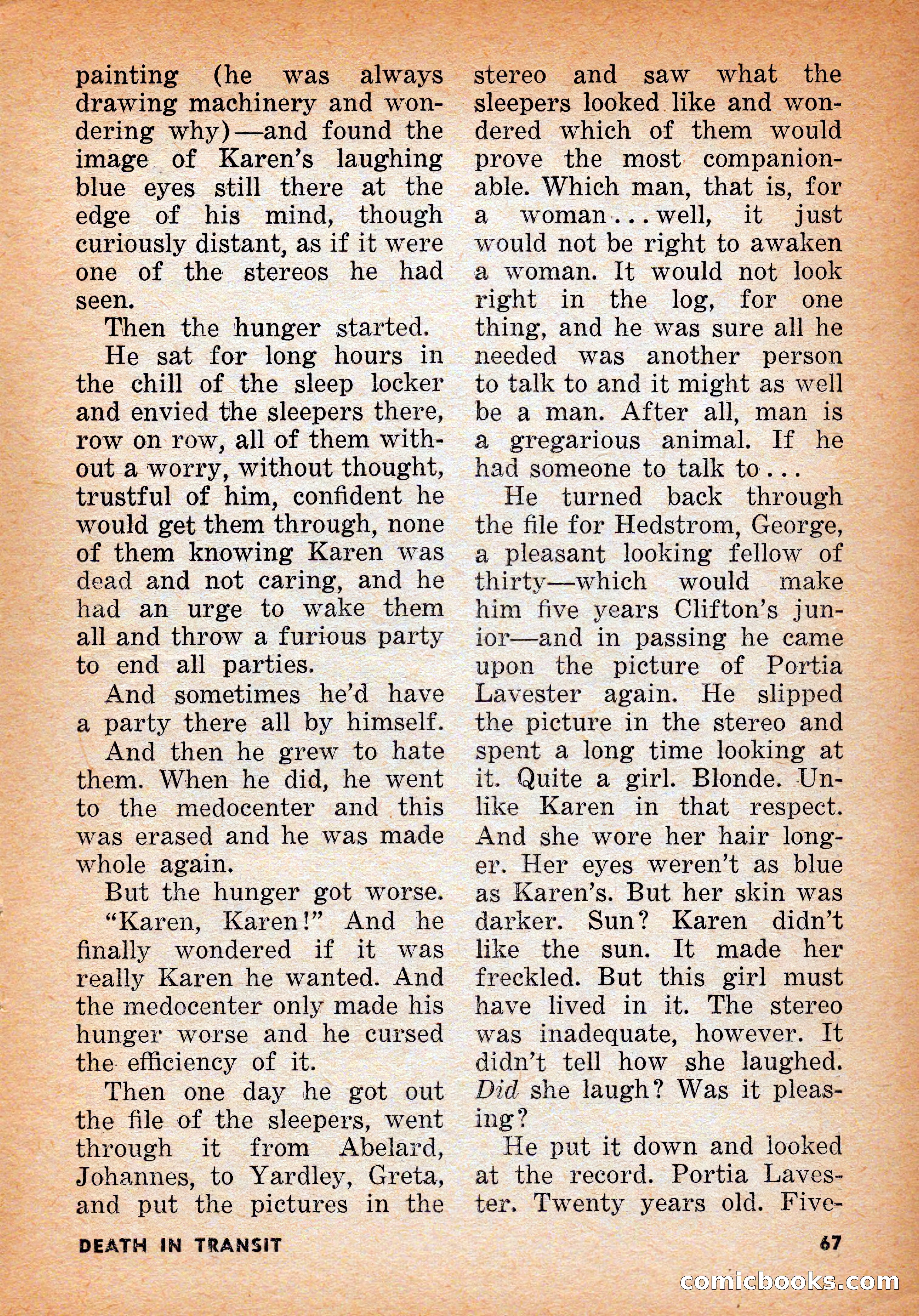 Infinity Science Fiction, June 1956 — page 67 of 132