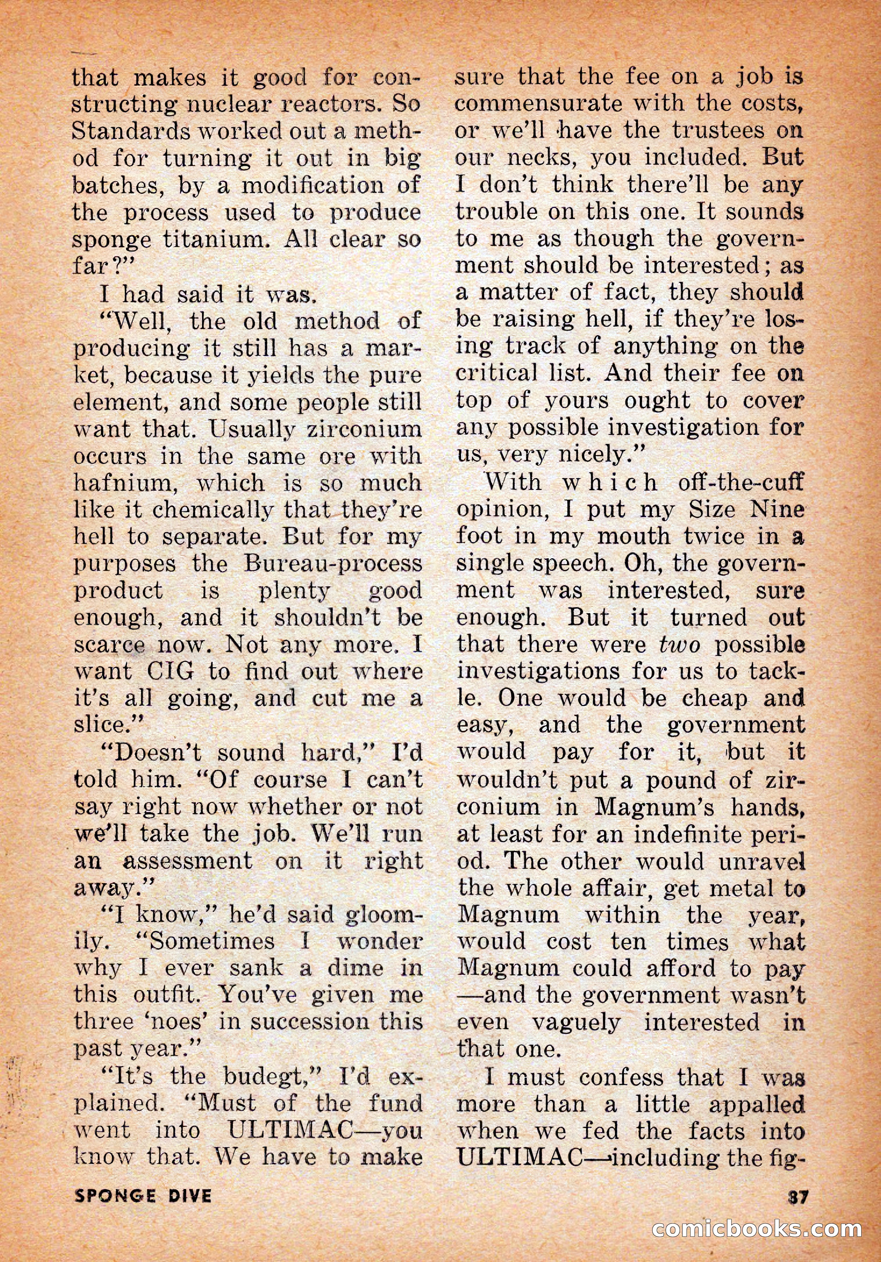 Infinity Science Fiction, June 1956 — page 87 of 132