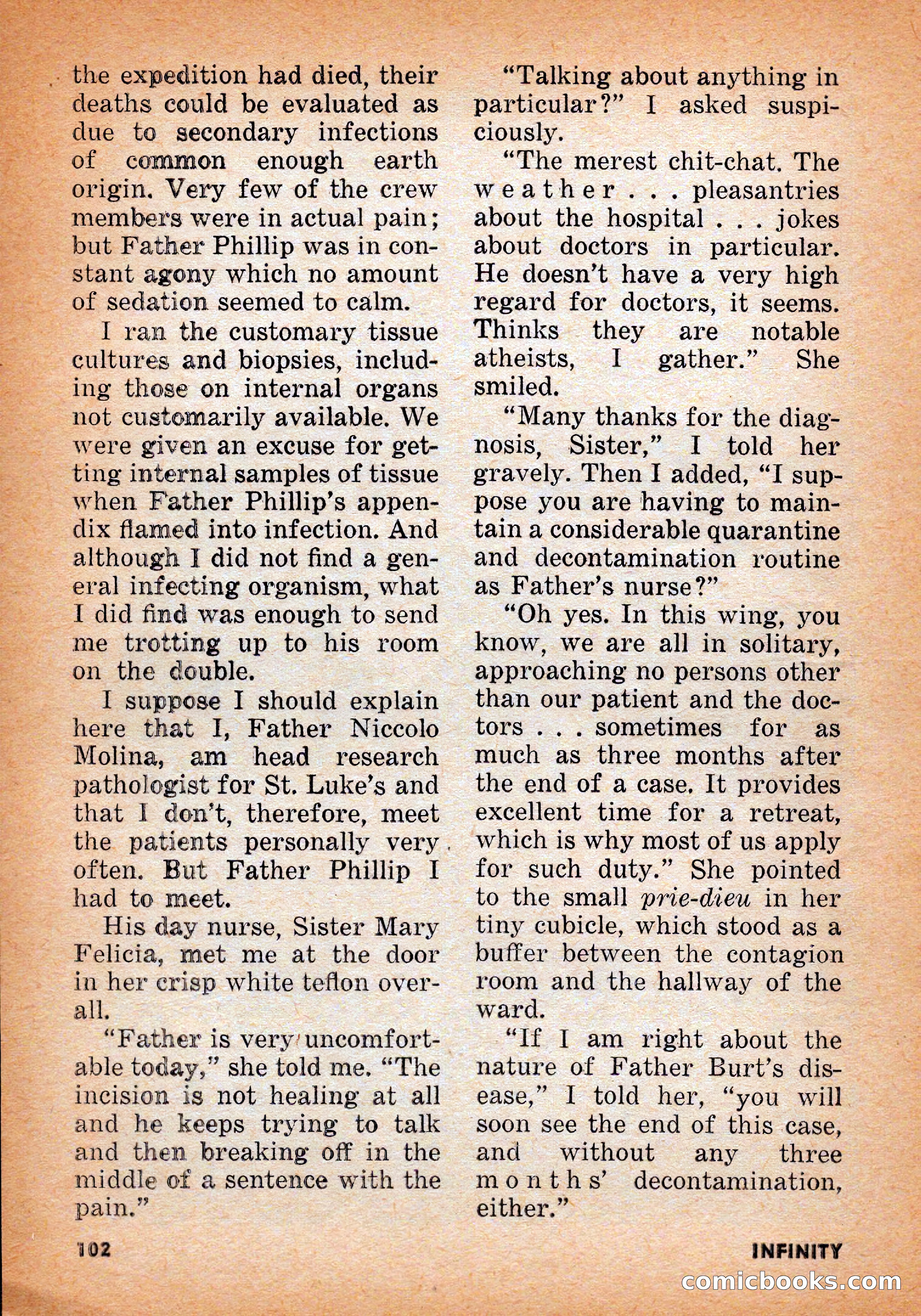 Infinity Science Fiction, June 1956 — page 102 of 132