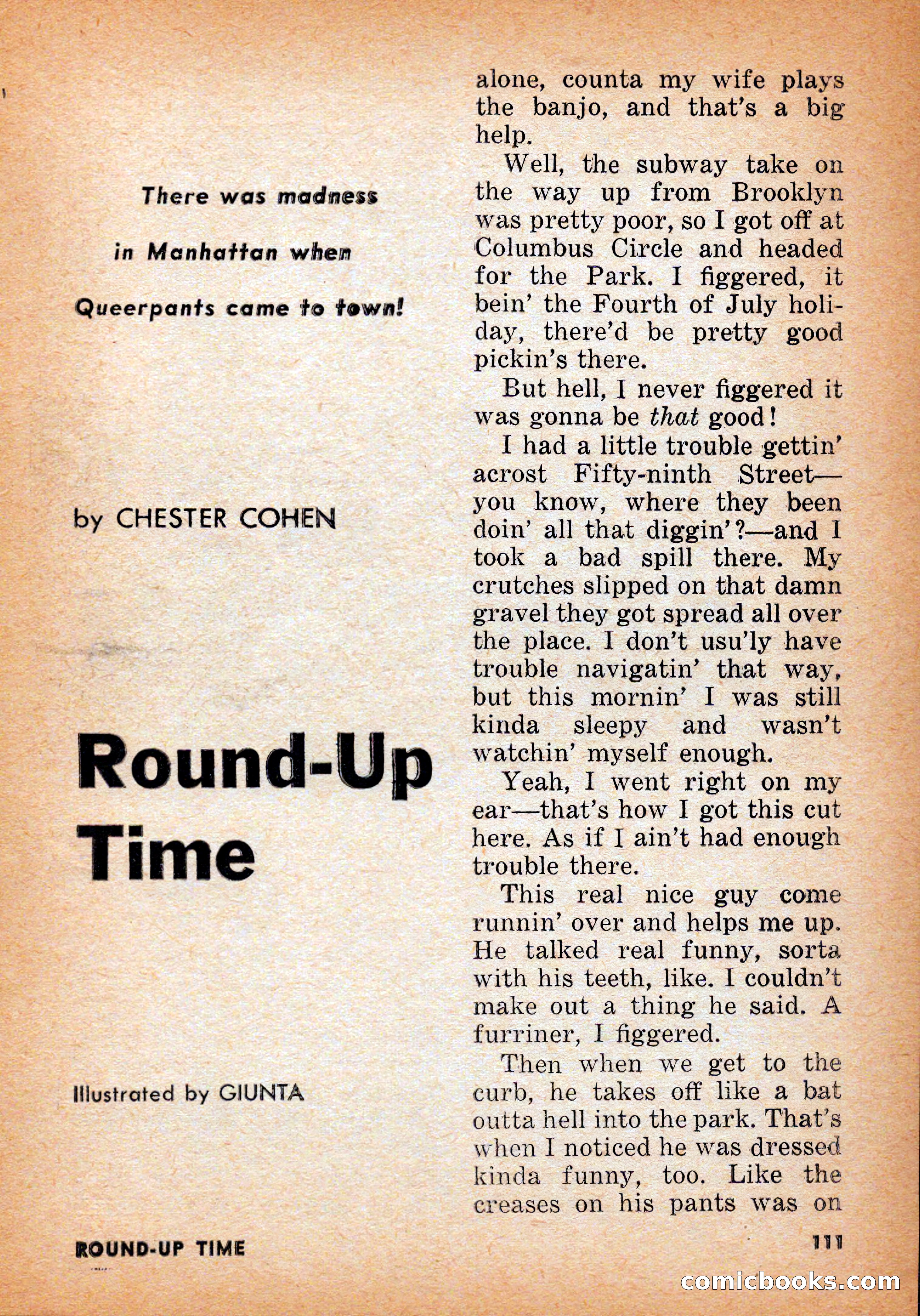Infinity Science Fiction, June 1956 — page 111 of 132