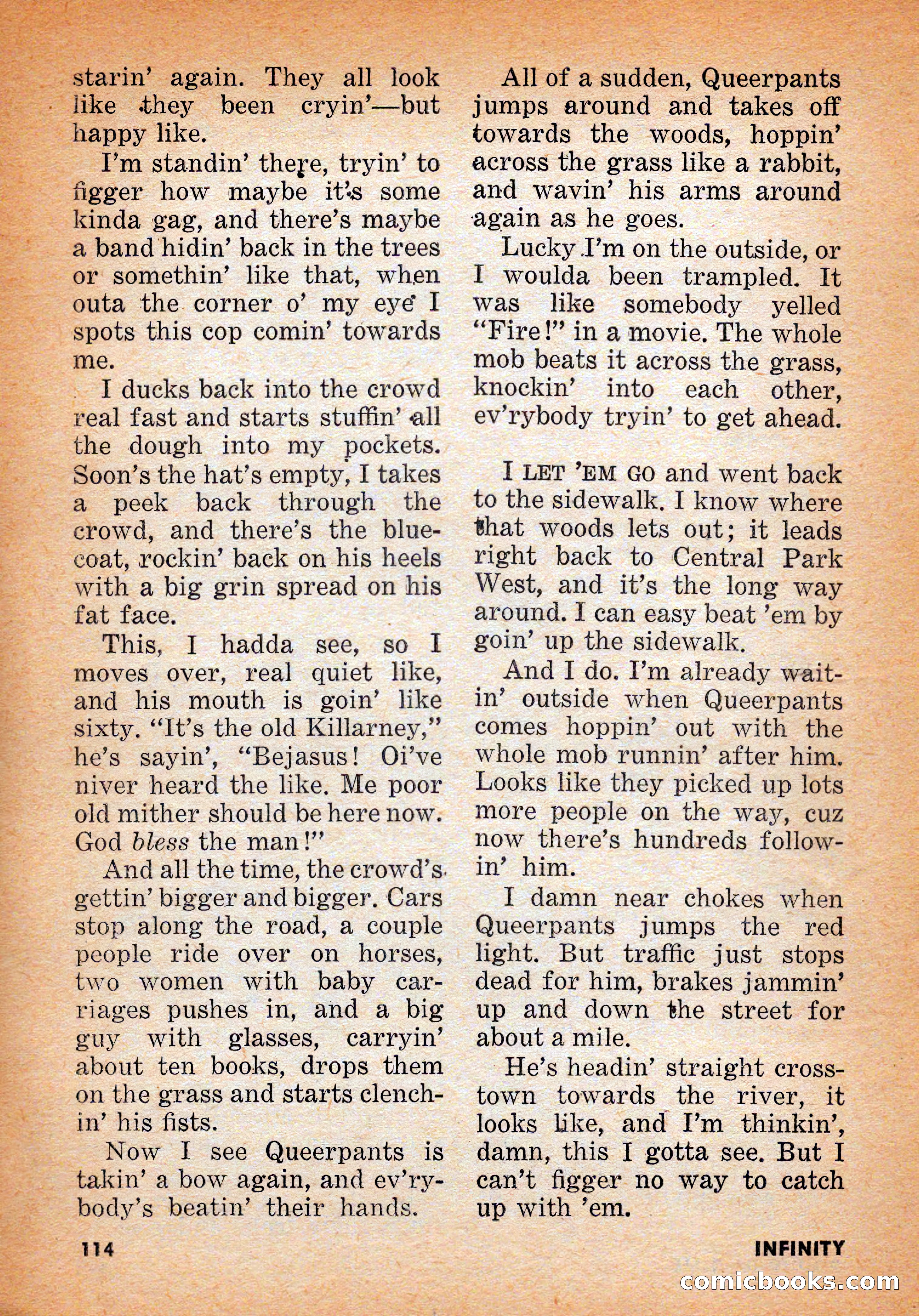 Infinity Science Fiction, June 1956 — page 114 of 132