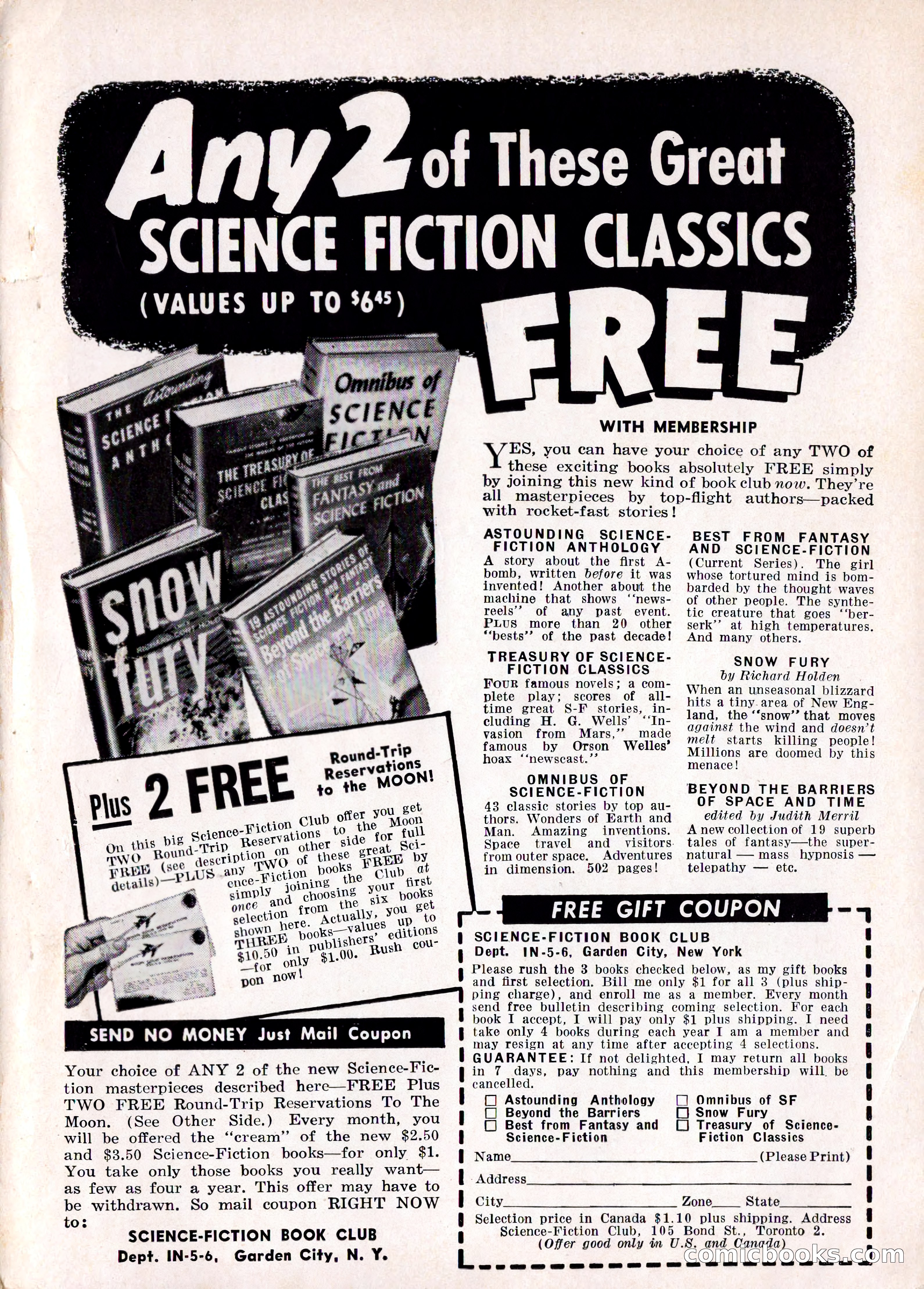 Infinity Science Fiction, June 1956 — page 131 of 132