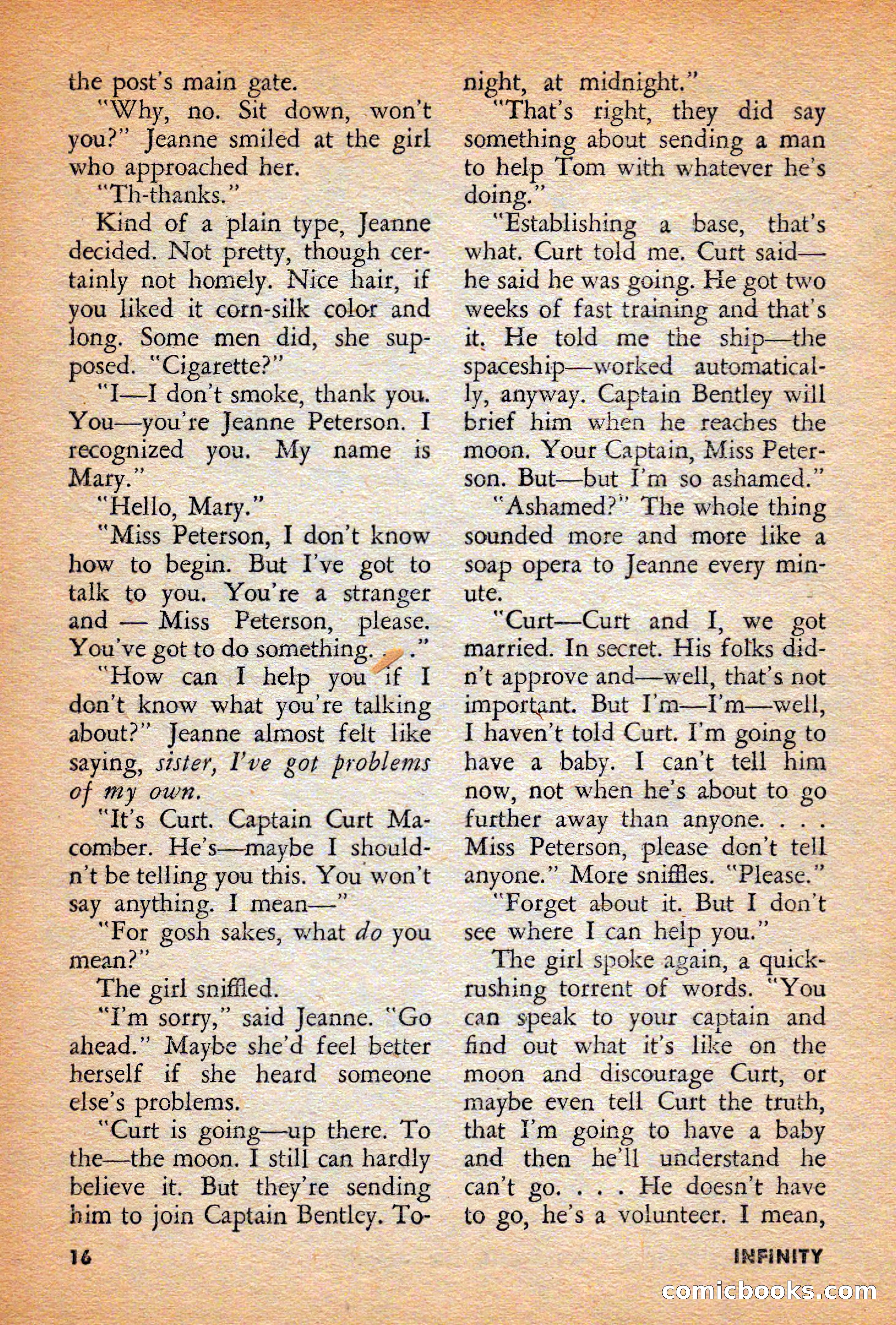 Infinity Science Fiction, December 1956 — page 16 of 132