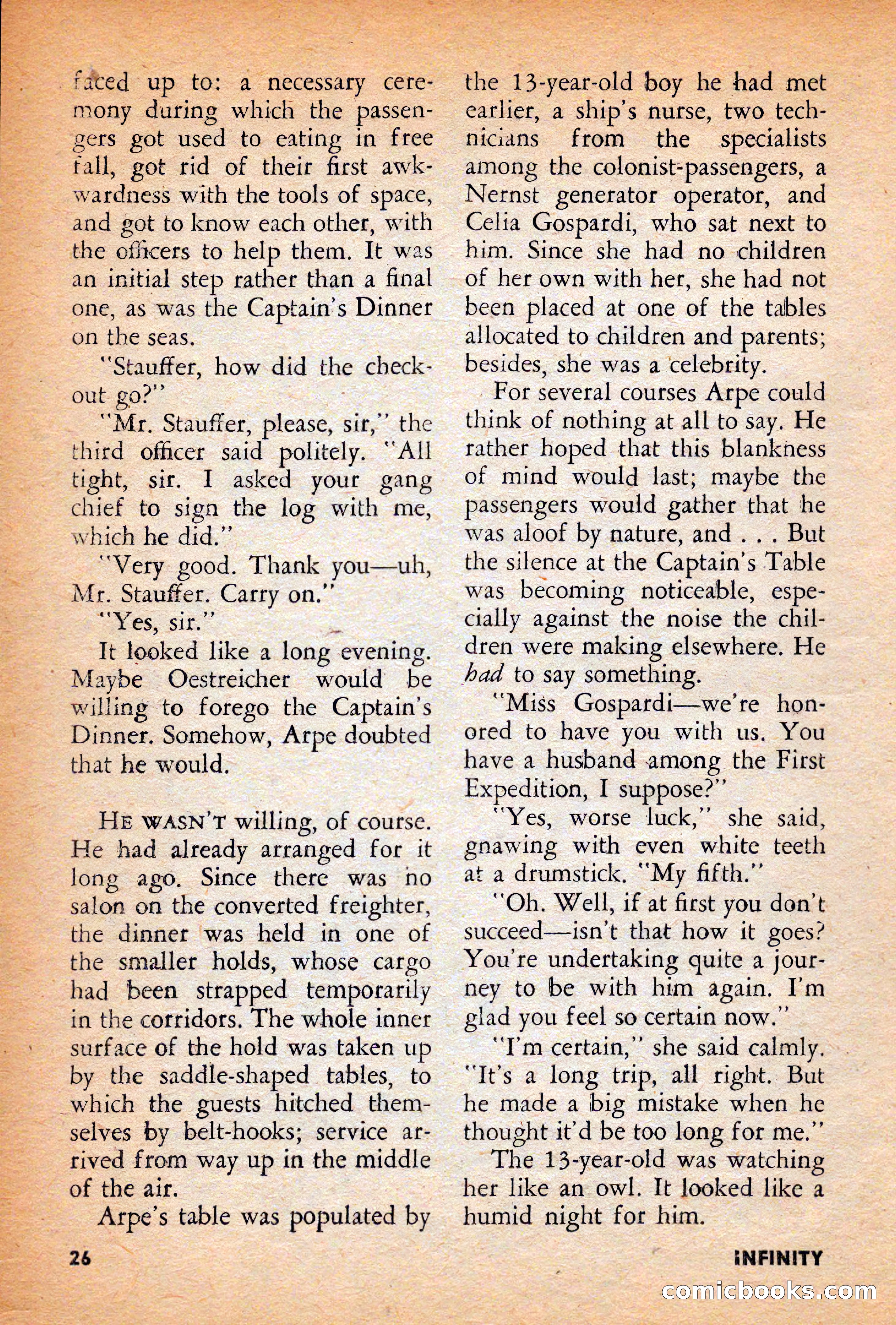 Infinity Science Fiction, December 1956 — page 26 of 132